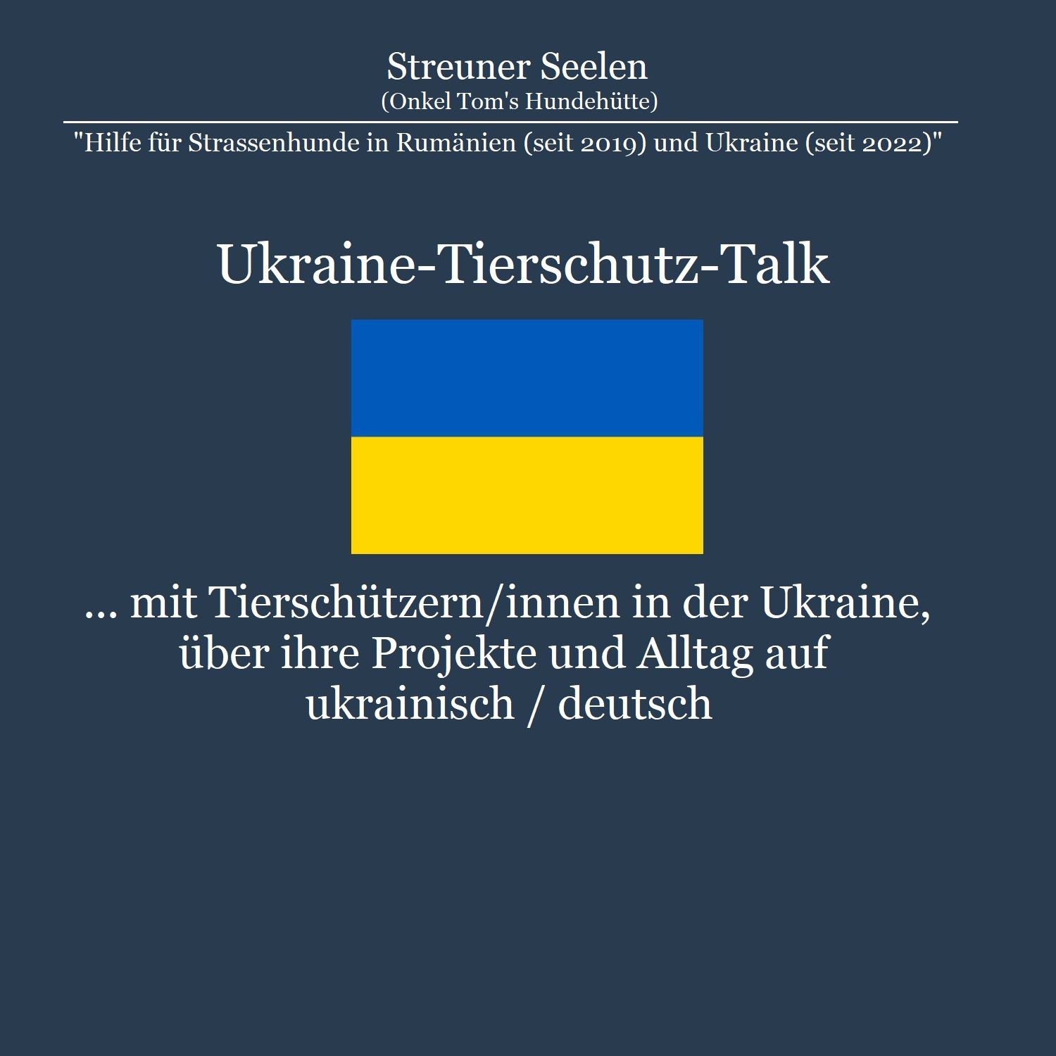 Tierschutz-Talk Ukraine