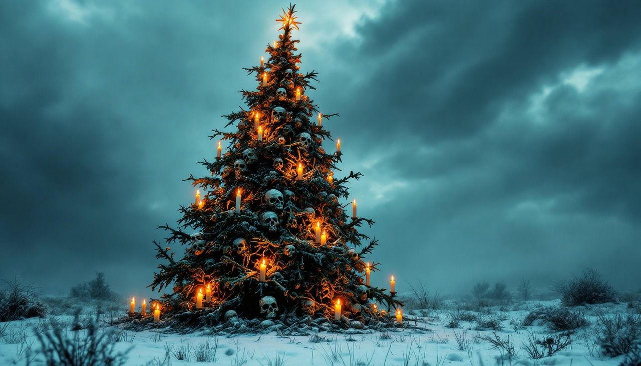 Weihnachten mal gruselig