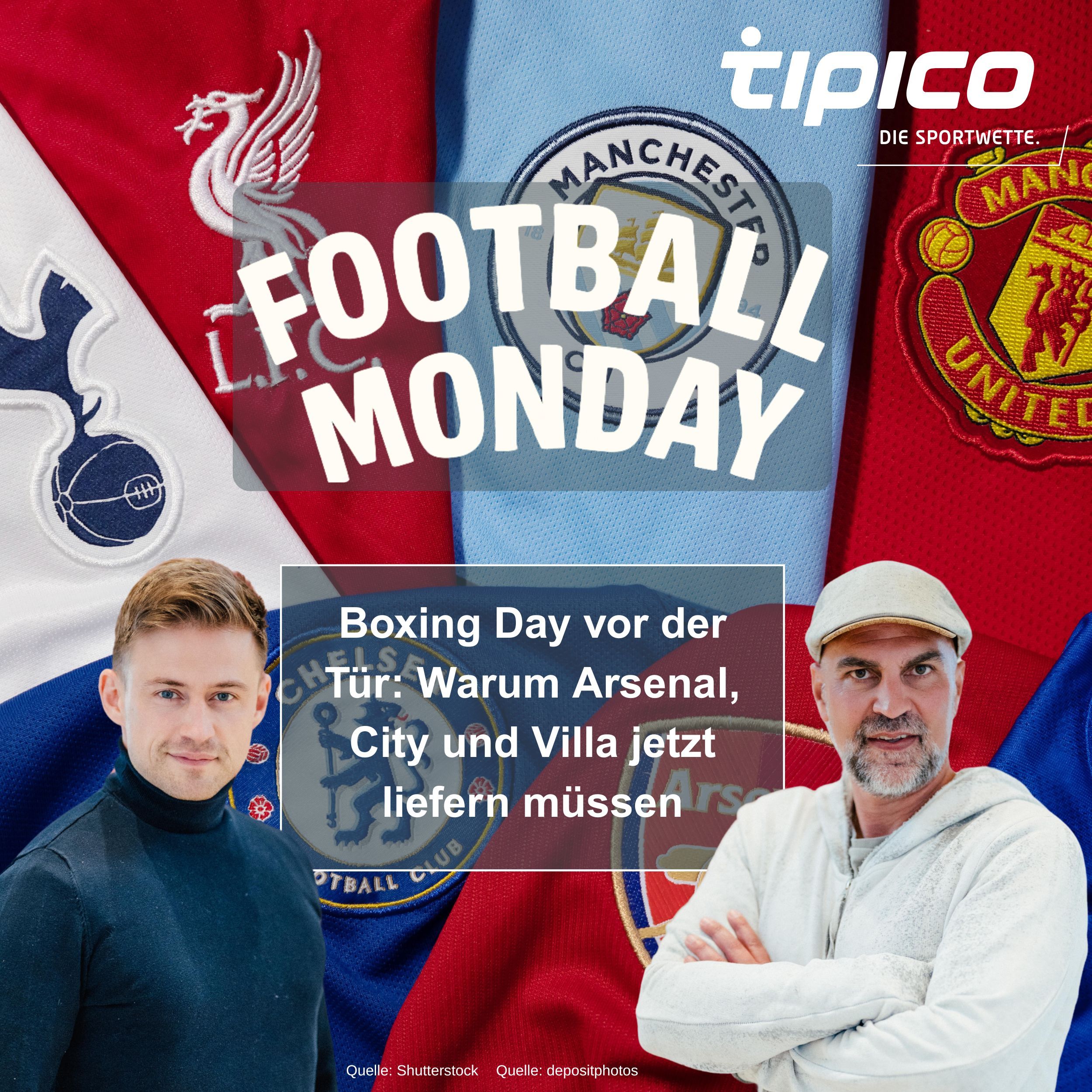 Boxing Day vor der Tür: Warum Arsenal, City und Villa jetzt liefern müssen