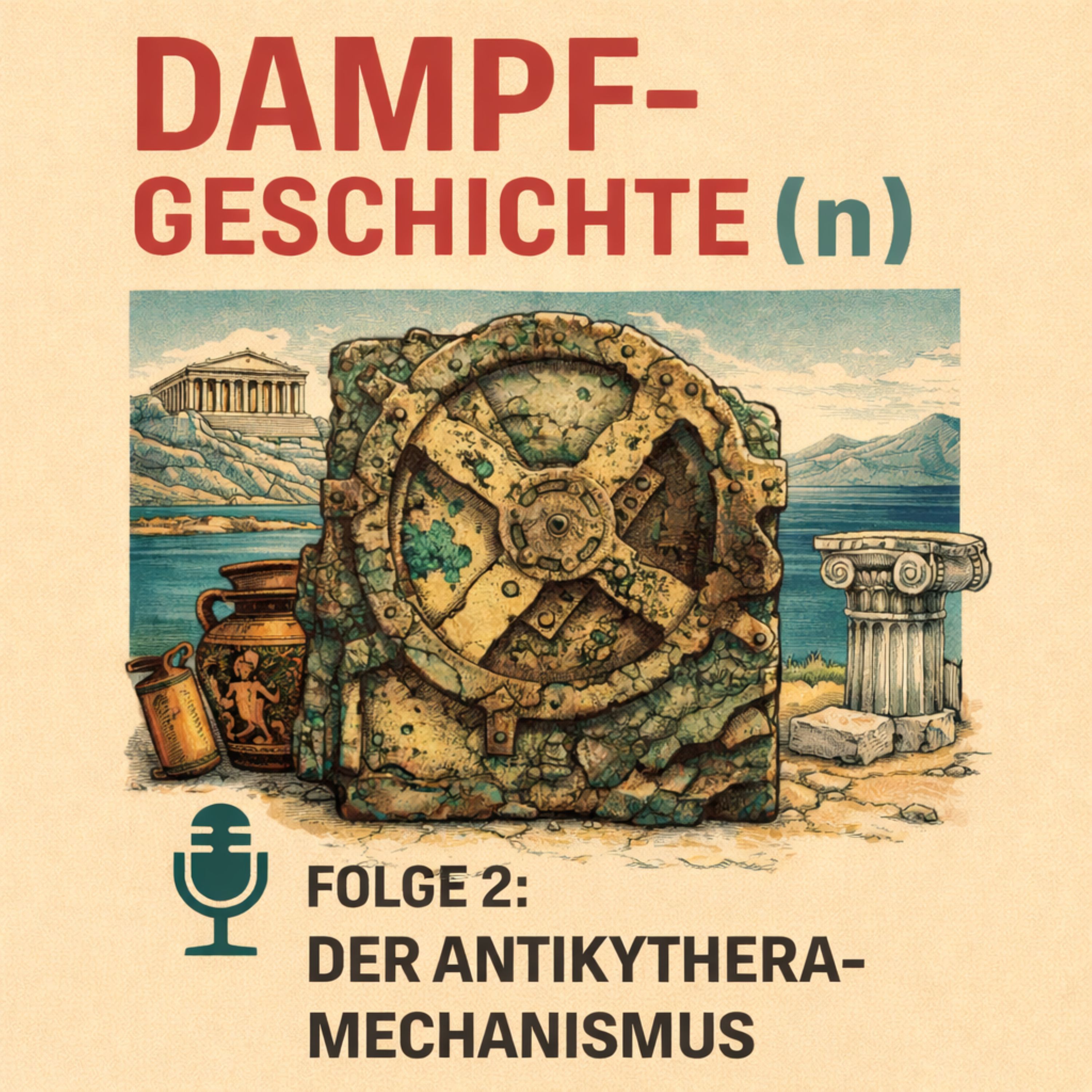 Dampfgeschichten Teil 2 : Der Antikythera Mechanismus