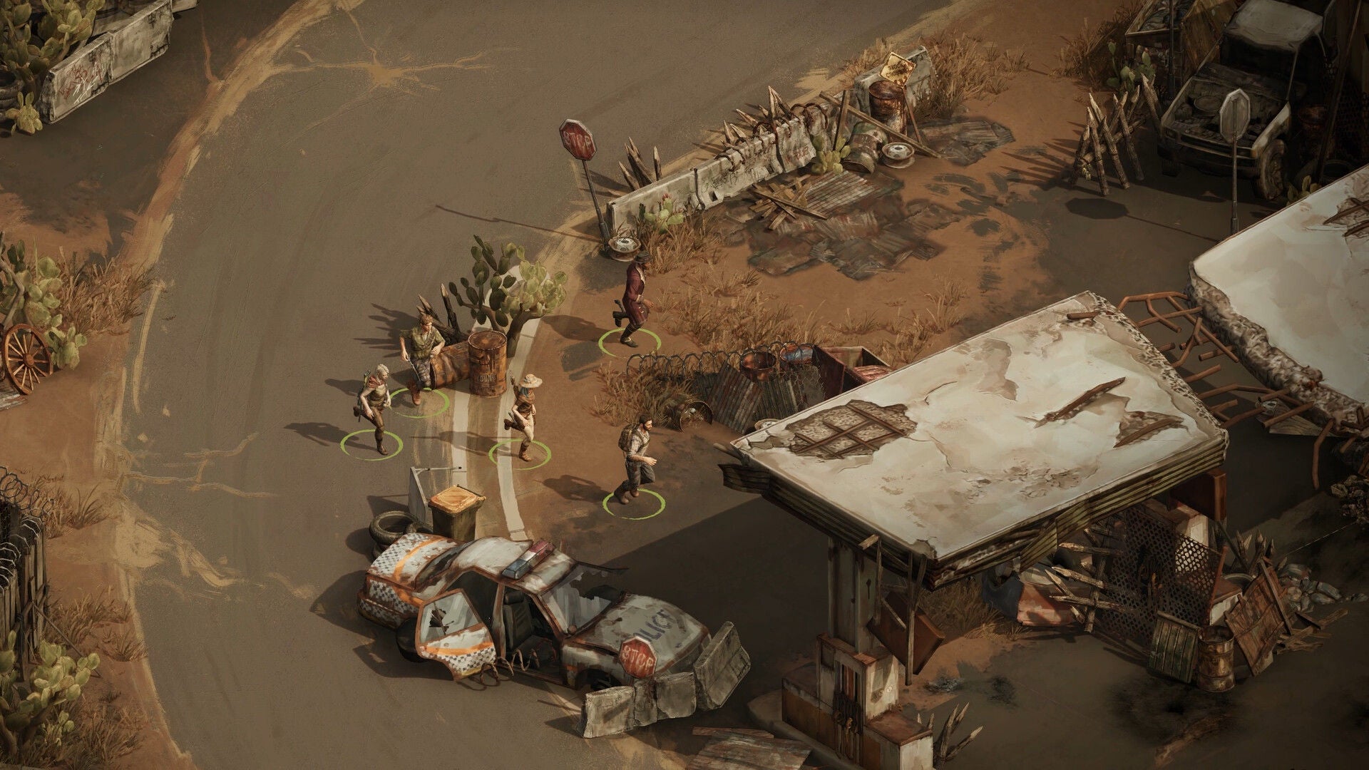 Broken Roads Test