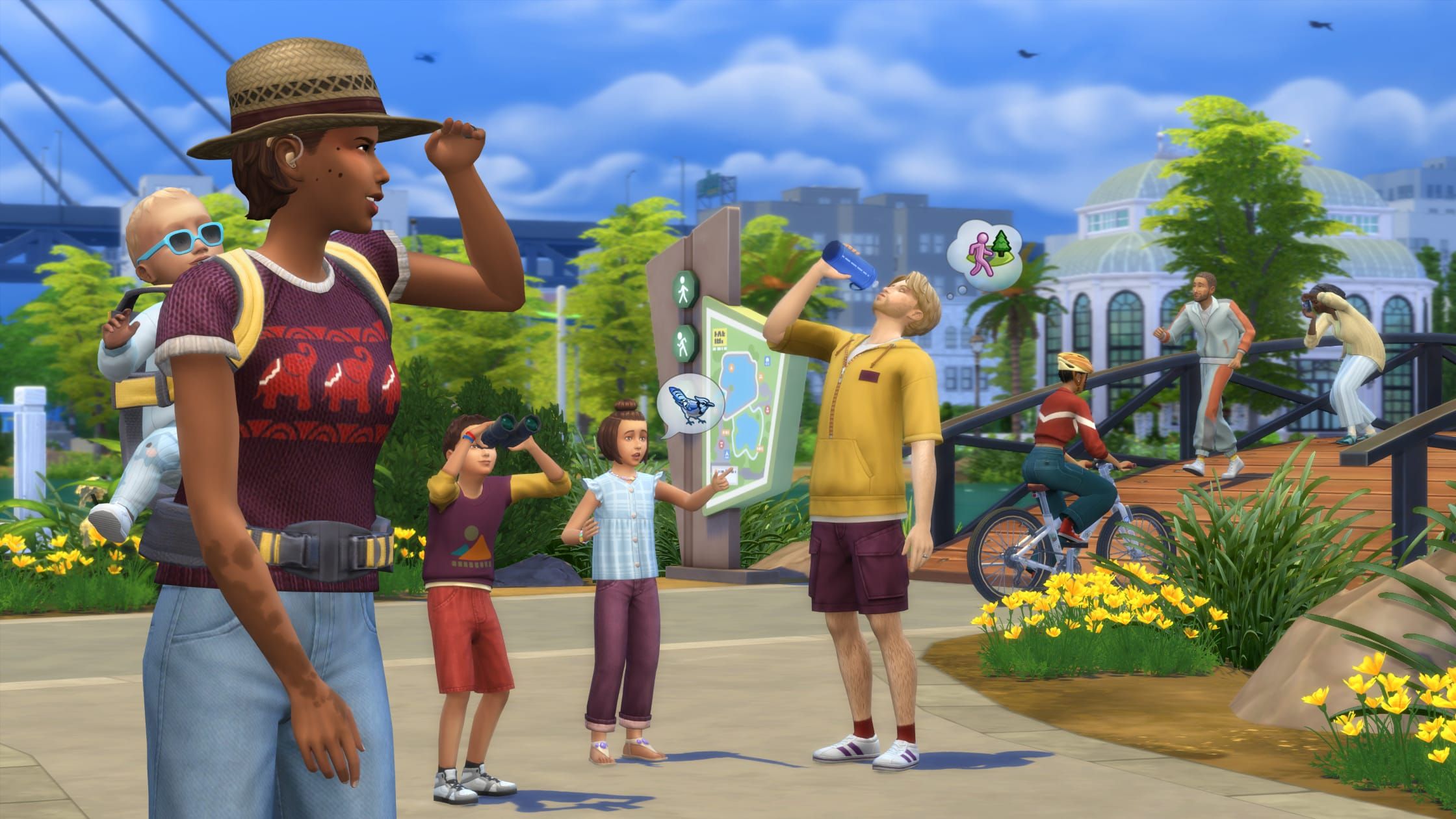 Die Sims 4 Zusammen wachsen Test