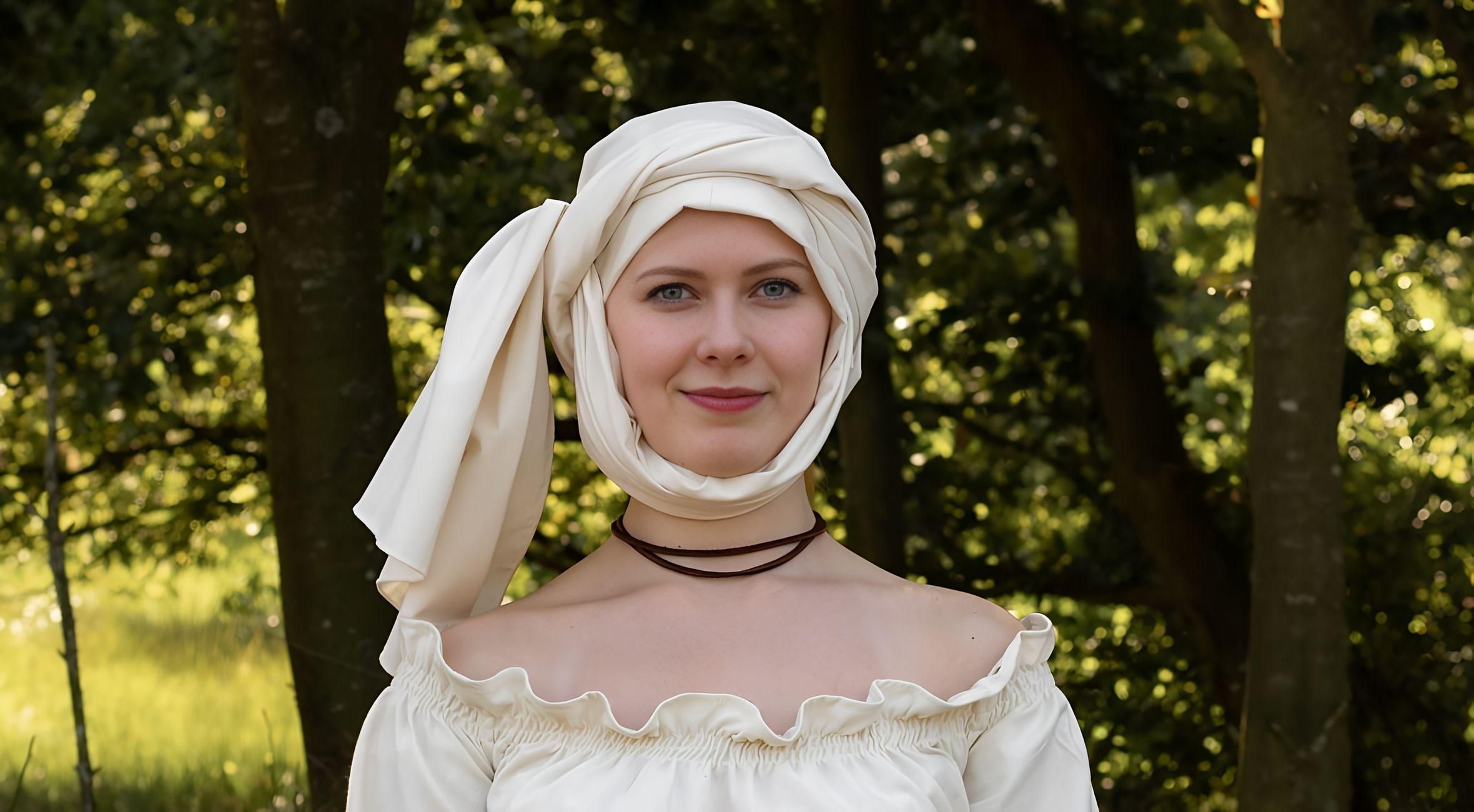 The Wimple Unveiled: Medieval Women's Must-Have Accessory – History, Vikings & DIY Tutorial