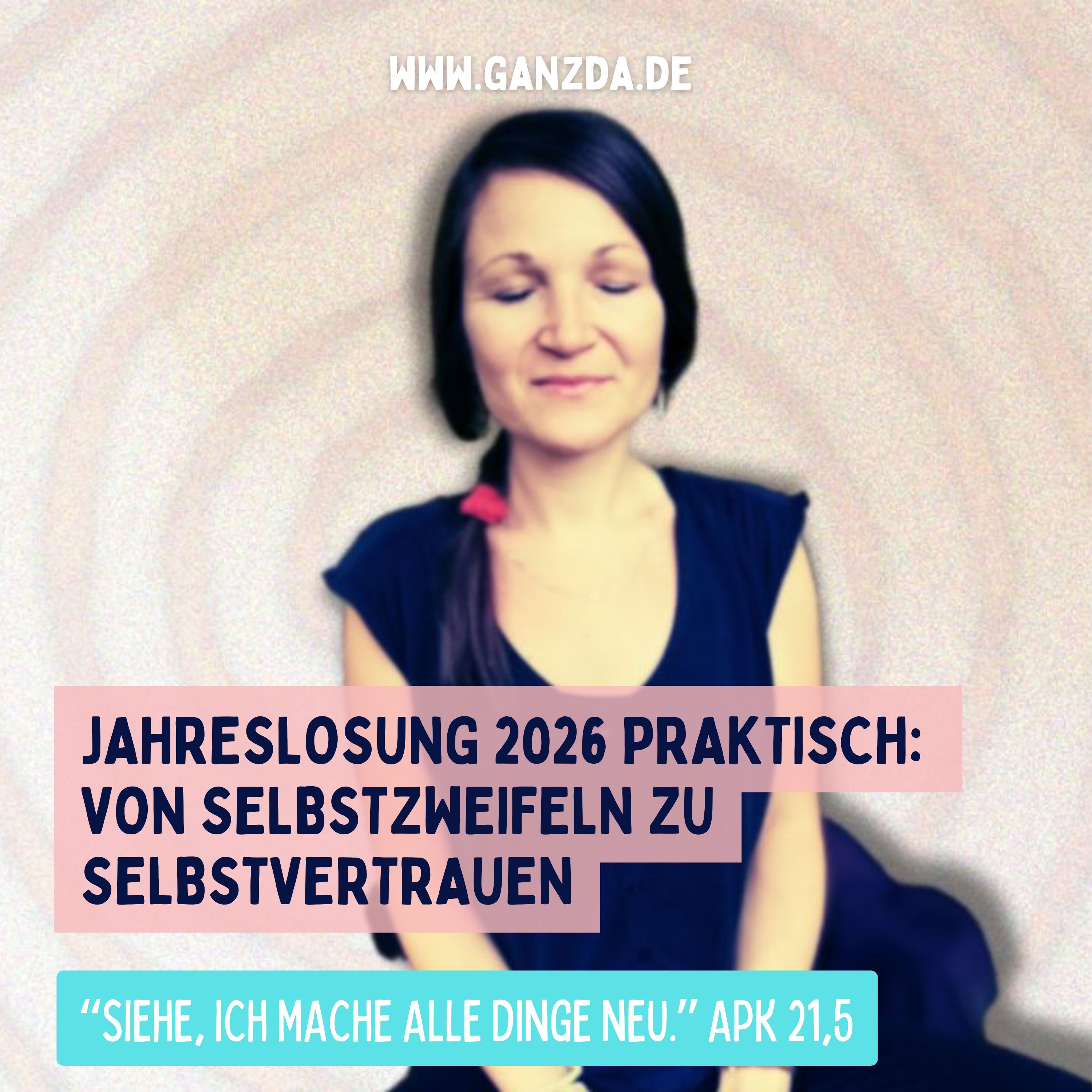 Jahreslosung 2026 praktisch:
