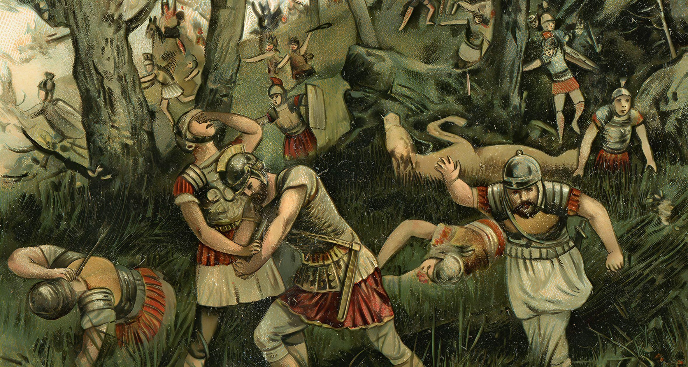 Die Geisterkrieger: Germanische Stämme, die Römer jagten - die Varussschlacht