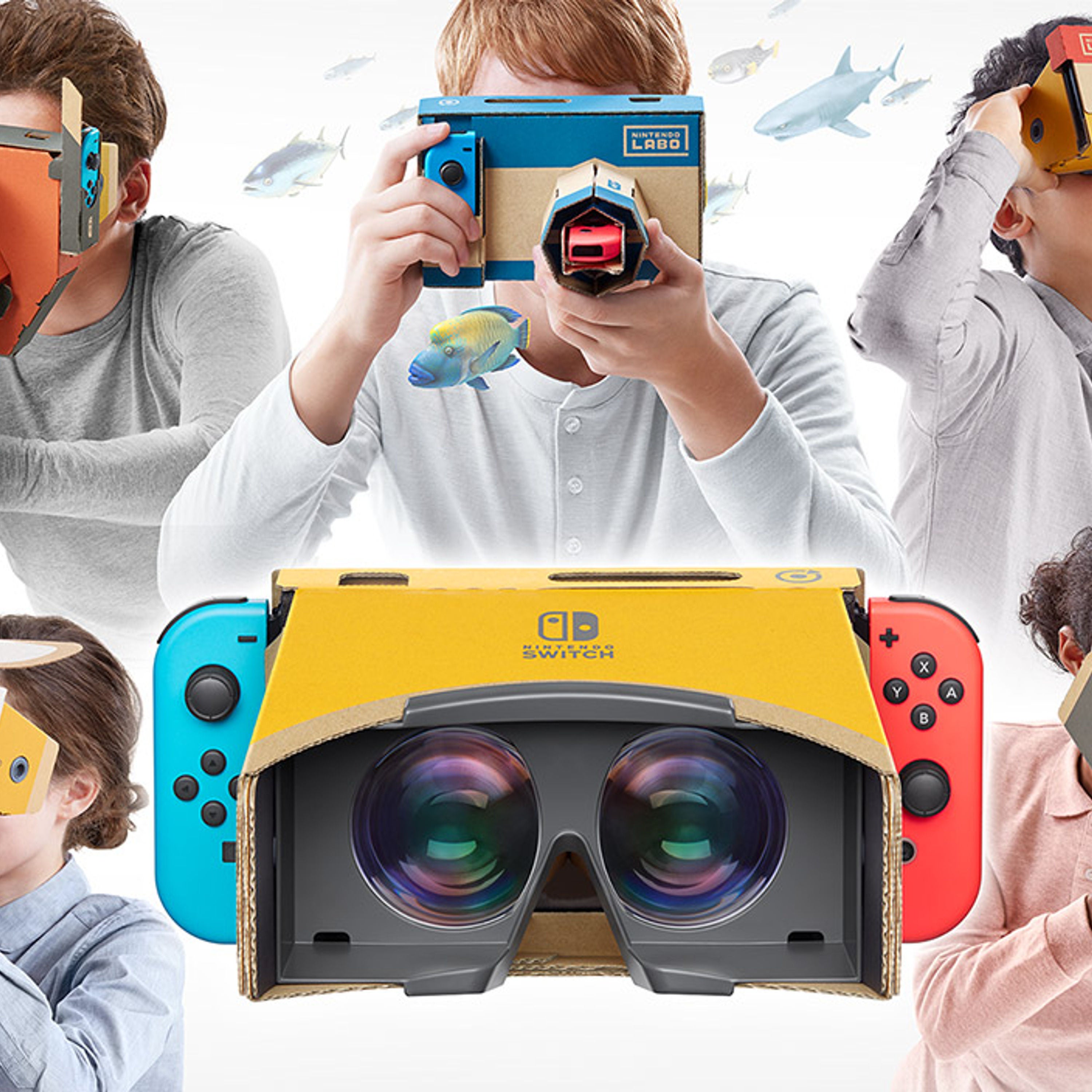 Kann Switch VR? Bastelstunde mit Nintendo Labo (VR Kit)