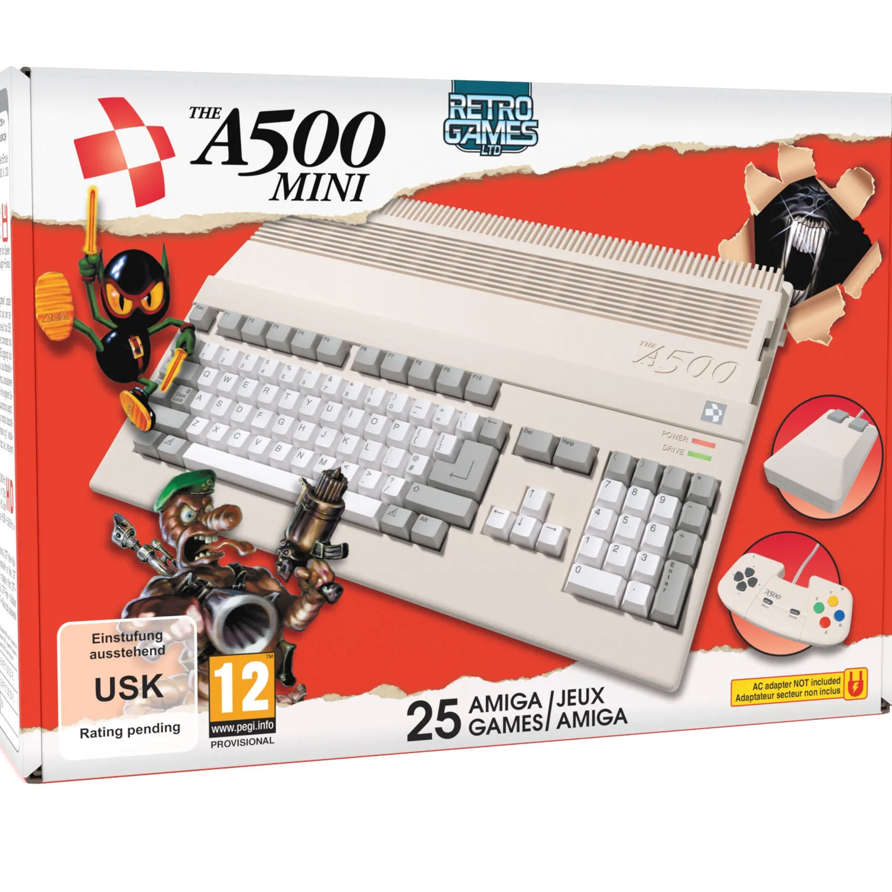 TheA500 Mini: Enttäuschende Neuauflage des Amiga 500