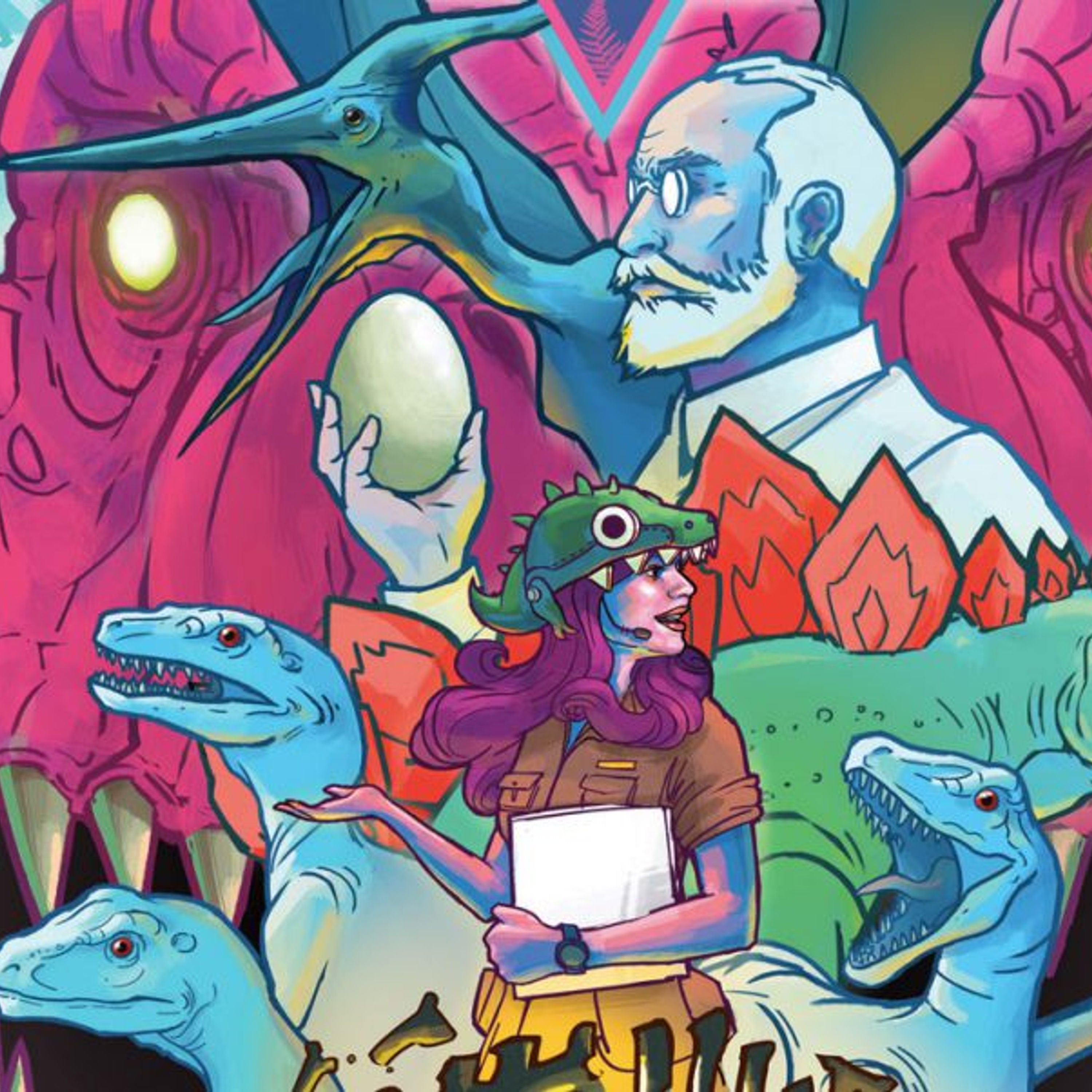Le Brett mit Die Crew, Tapestry, Unfair & Dinosaur Island
