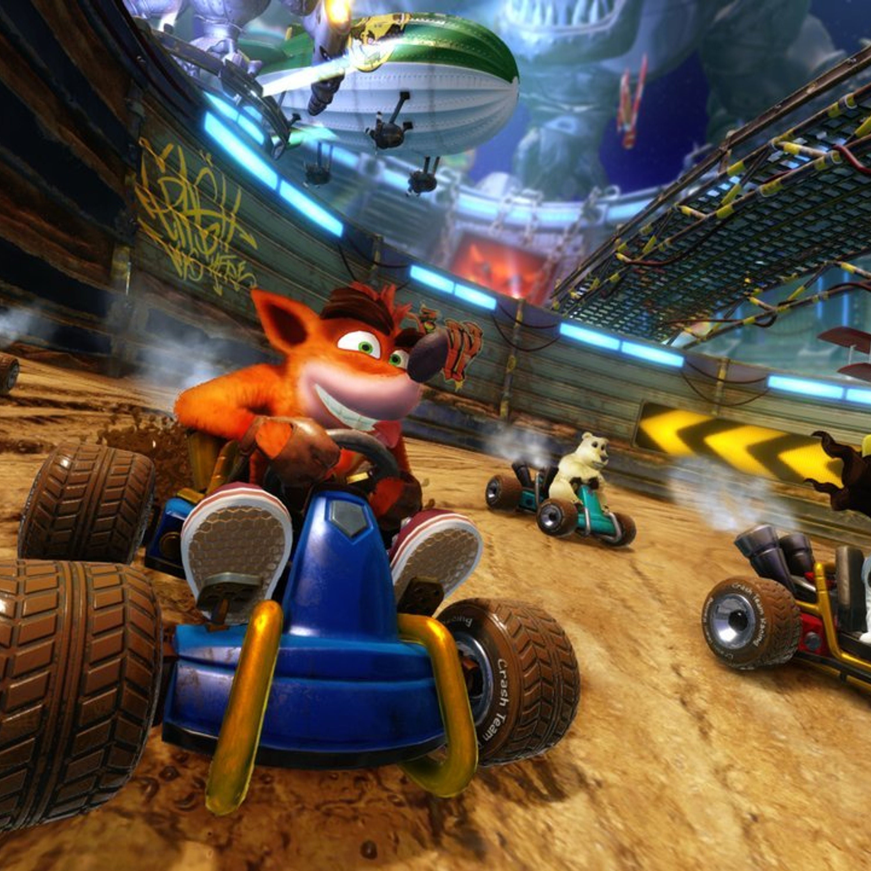 Putsch-Versuch: Stößt »Crash Team Racing« Mario vom Siegerpodest?
