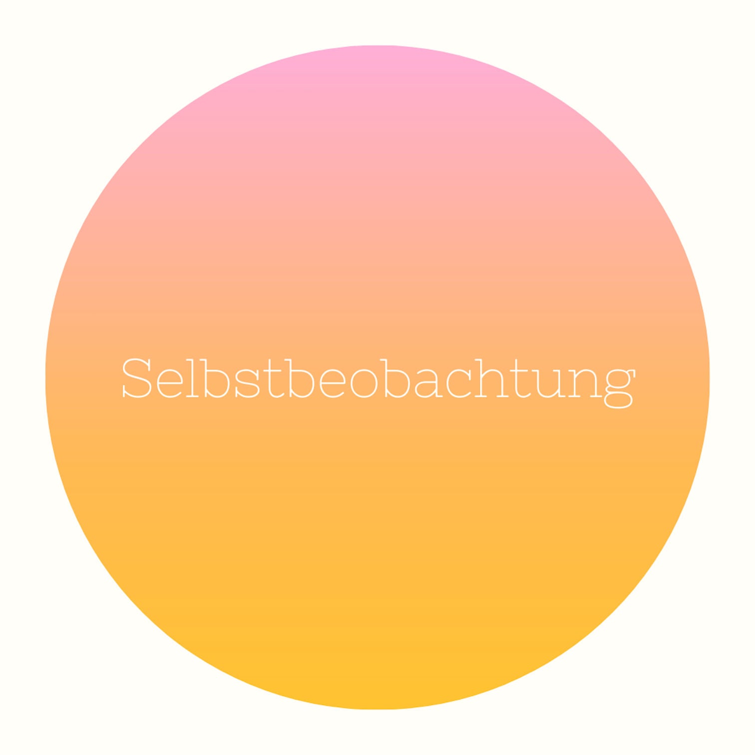 Selbstbeobachtung
