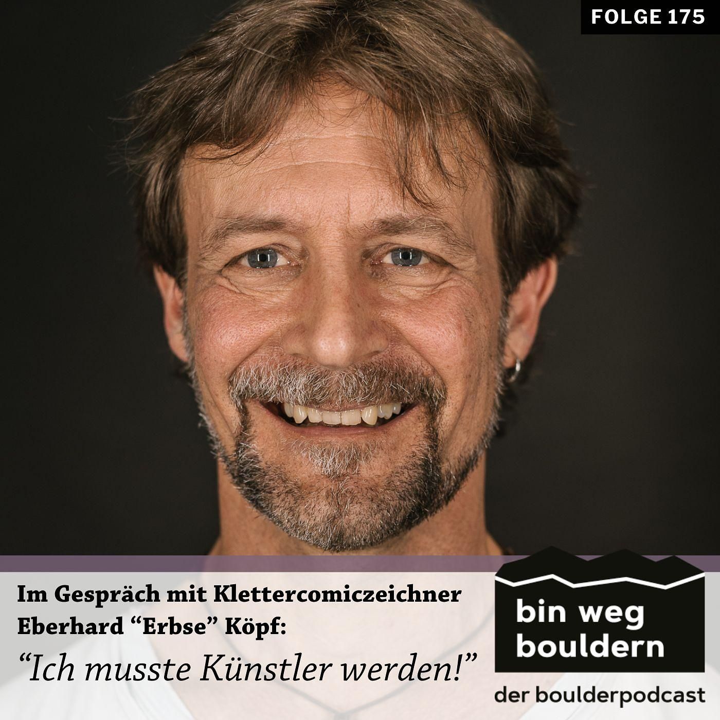 Klettercomiczeichner Erbse: Ich musste Künstler werden!