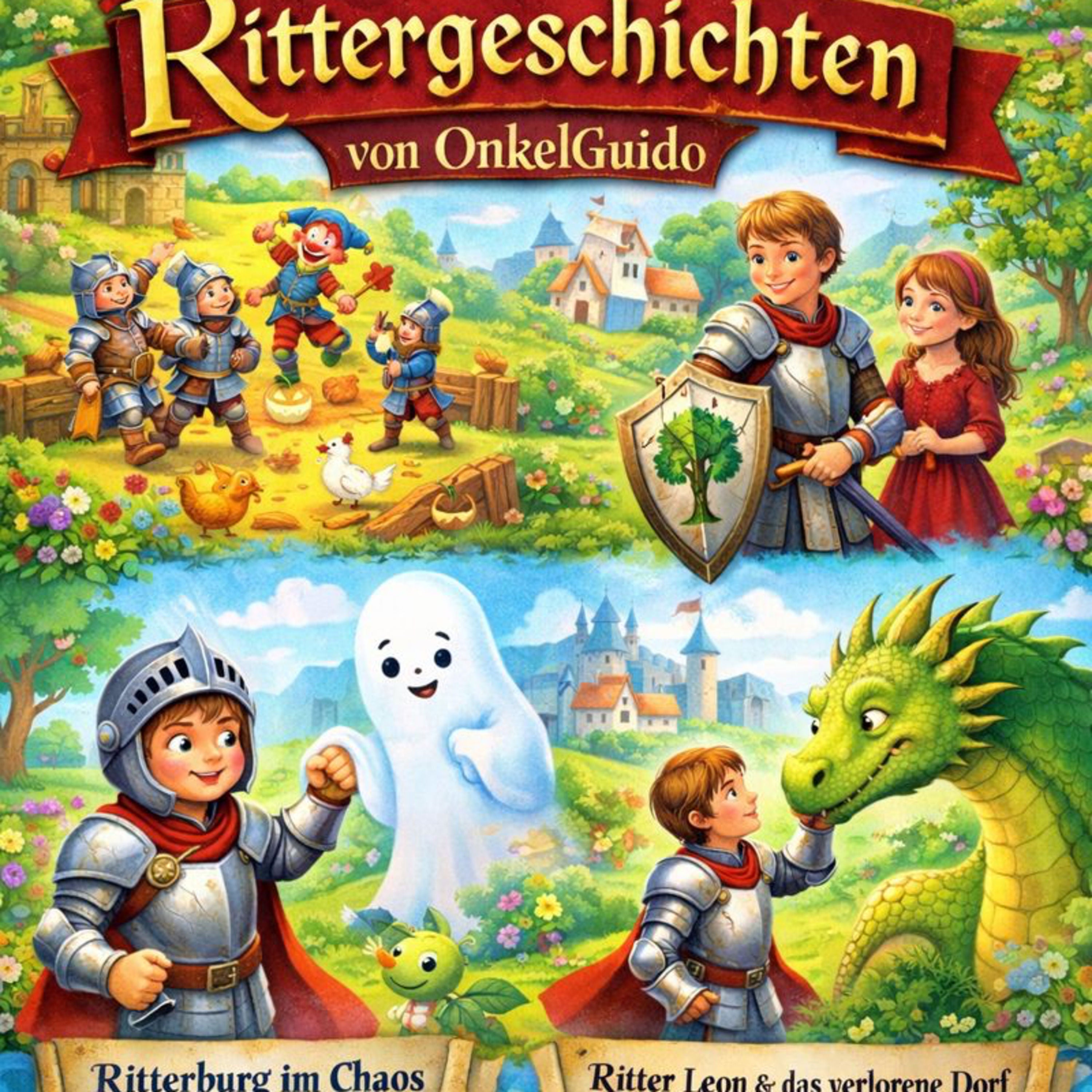 🛡️ 9 Rittergeschichten von OnkelGuido 🏰 | „Gute Nacht“-Geschichte”