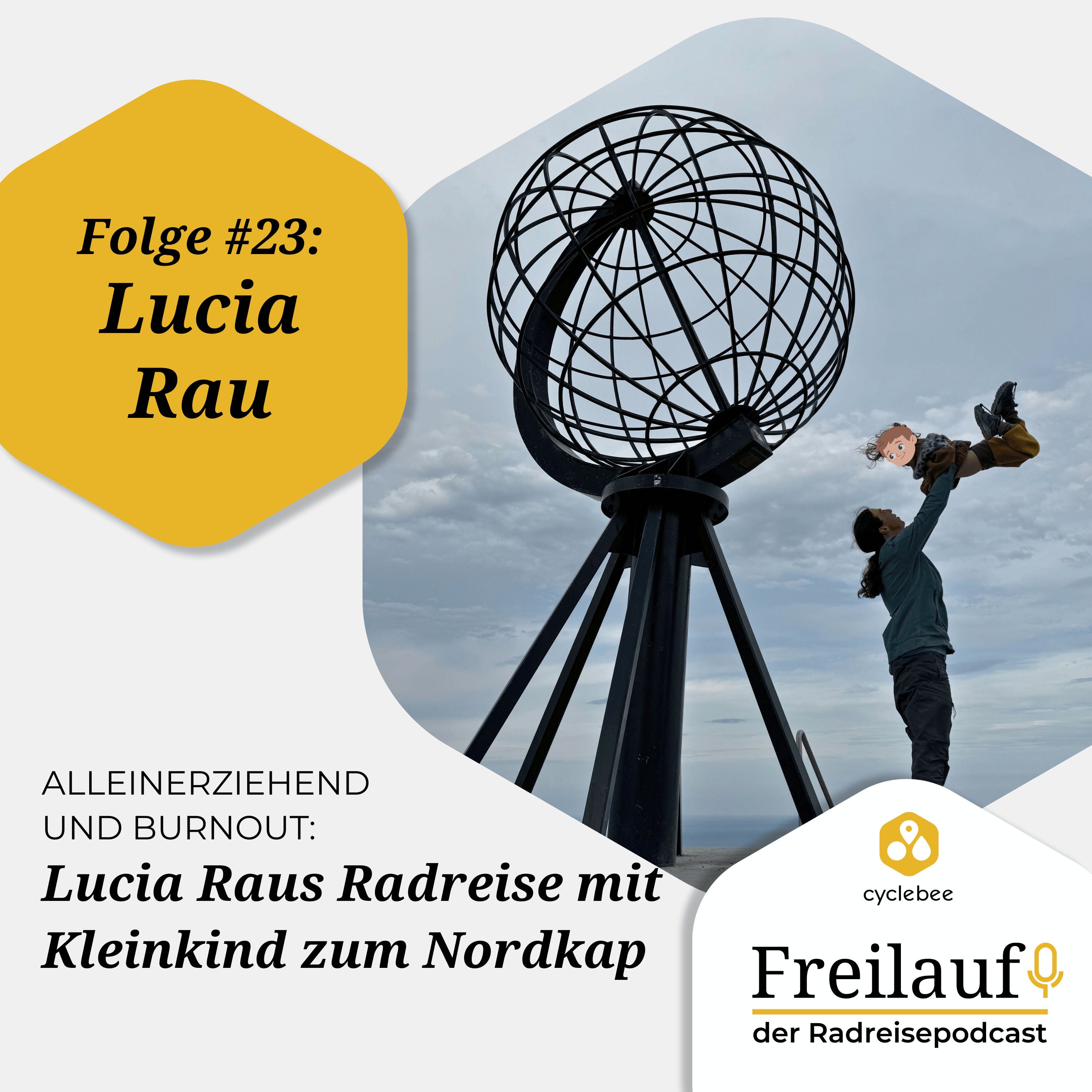 Alleinerziehend und Burnout — Lucia Raus Radreise mit Kleinkind zum Nordkap