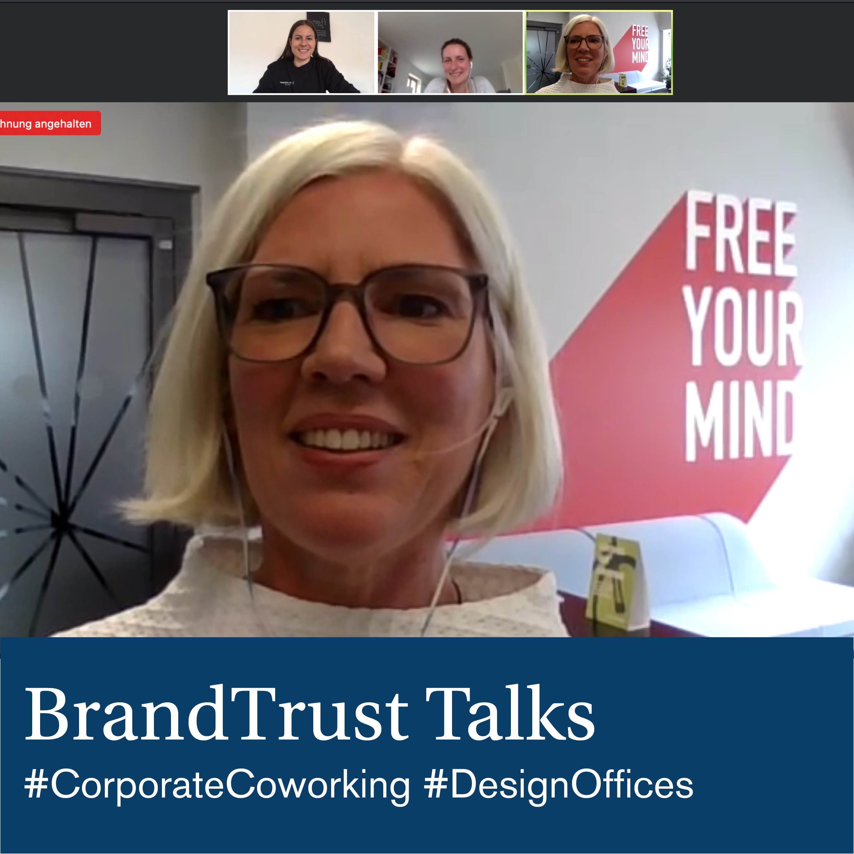 #CorporateCoworking with Sabine Sauber, Head of Marketing bei Design Offices GmbH