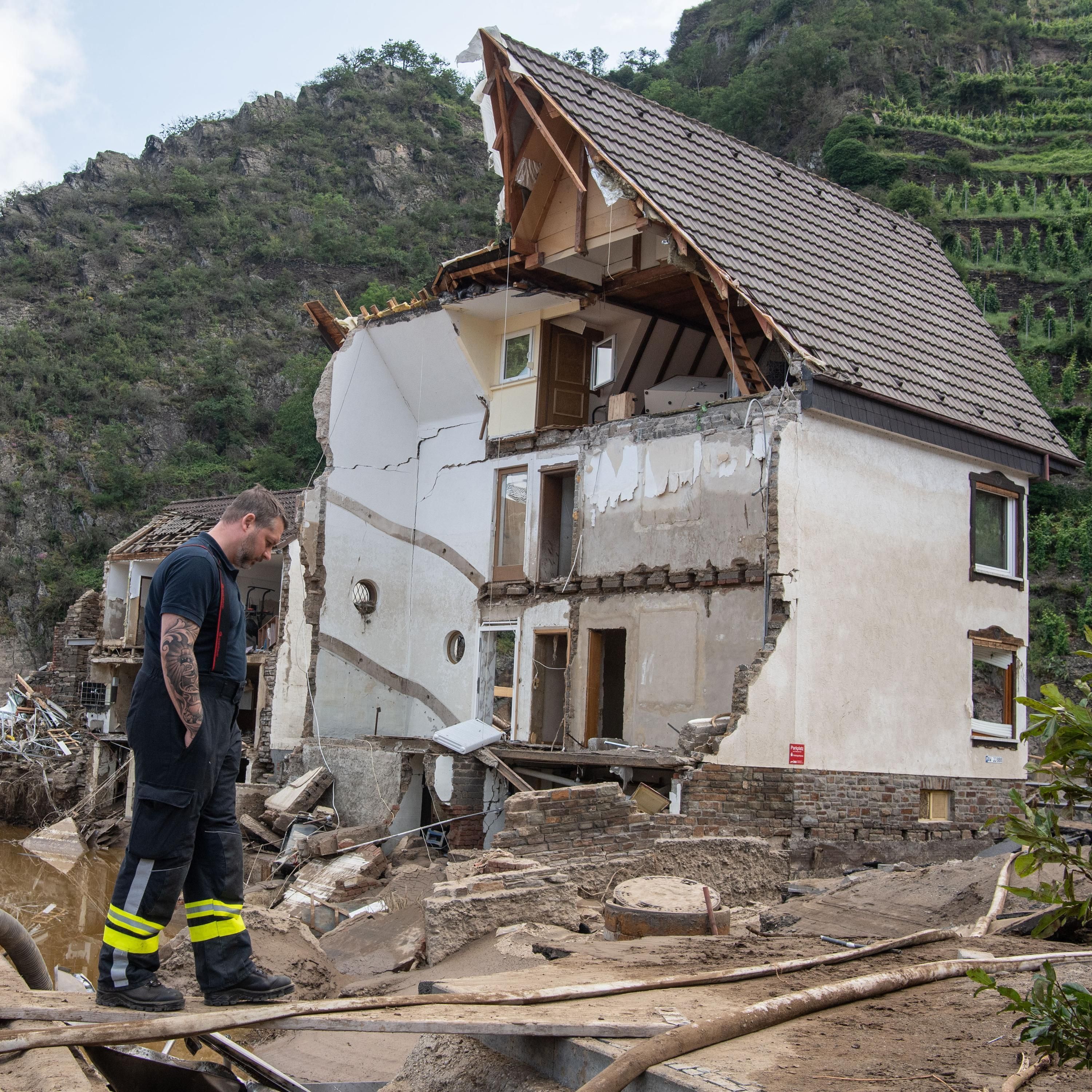 Nach der Flut hilft Geld