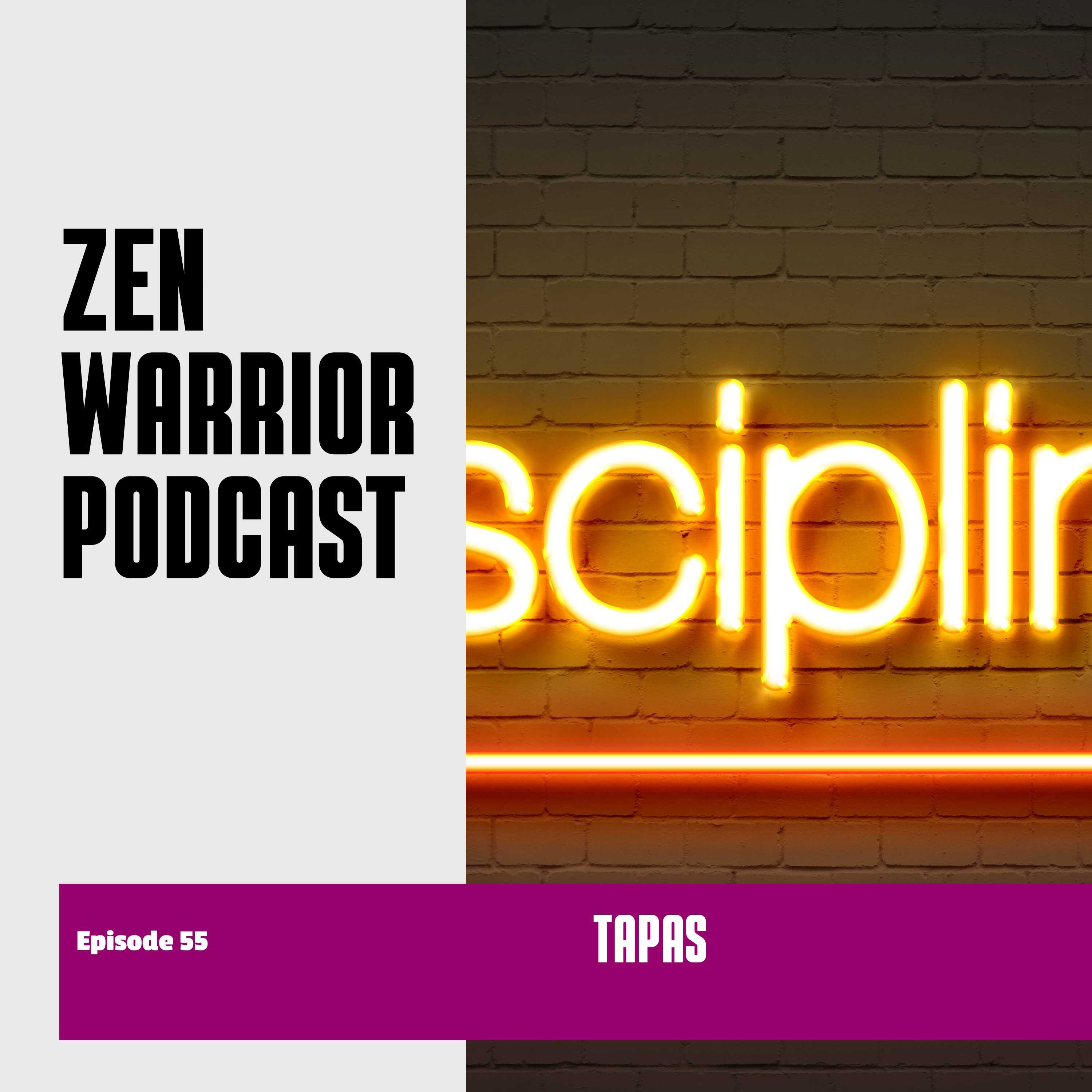 Tapas - Disziplin 2. Pfeiler des achtfachen Pfades: Zen Warrior Podcast Episode #55