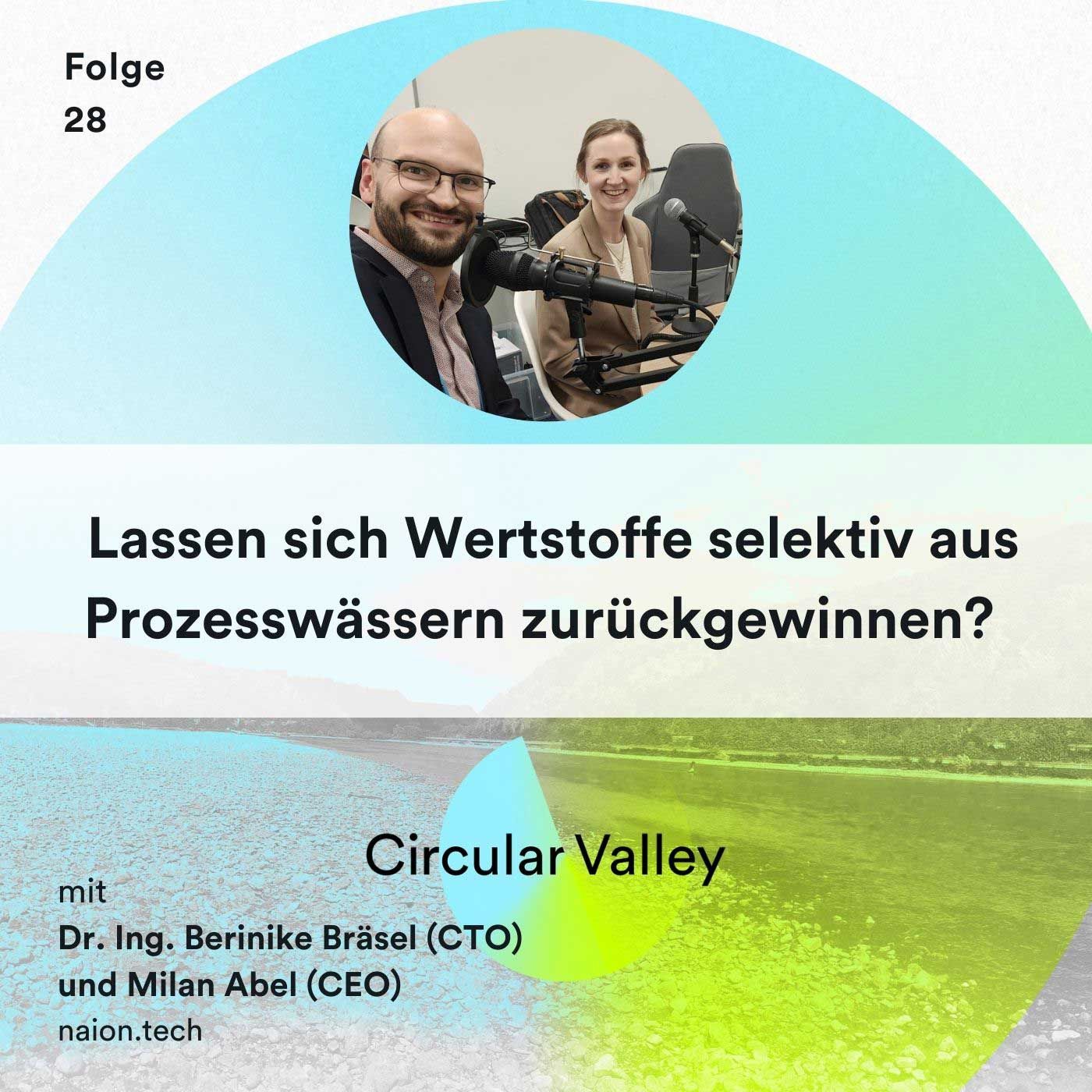Lassen sich Wertstoffe selektiv aus Prozesswässern zurückgewinnen? – Dr.-Ing. Berinike Bräsel und Milan Abel von naion.tech über seltene Erden, Membranen und Kreislaufwirtschaft