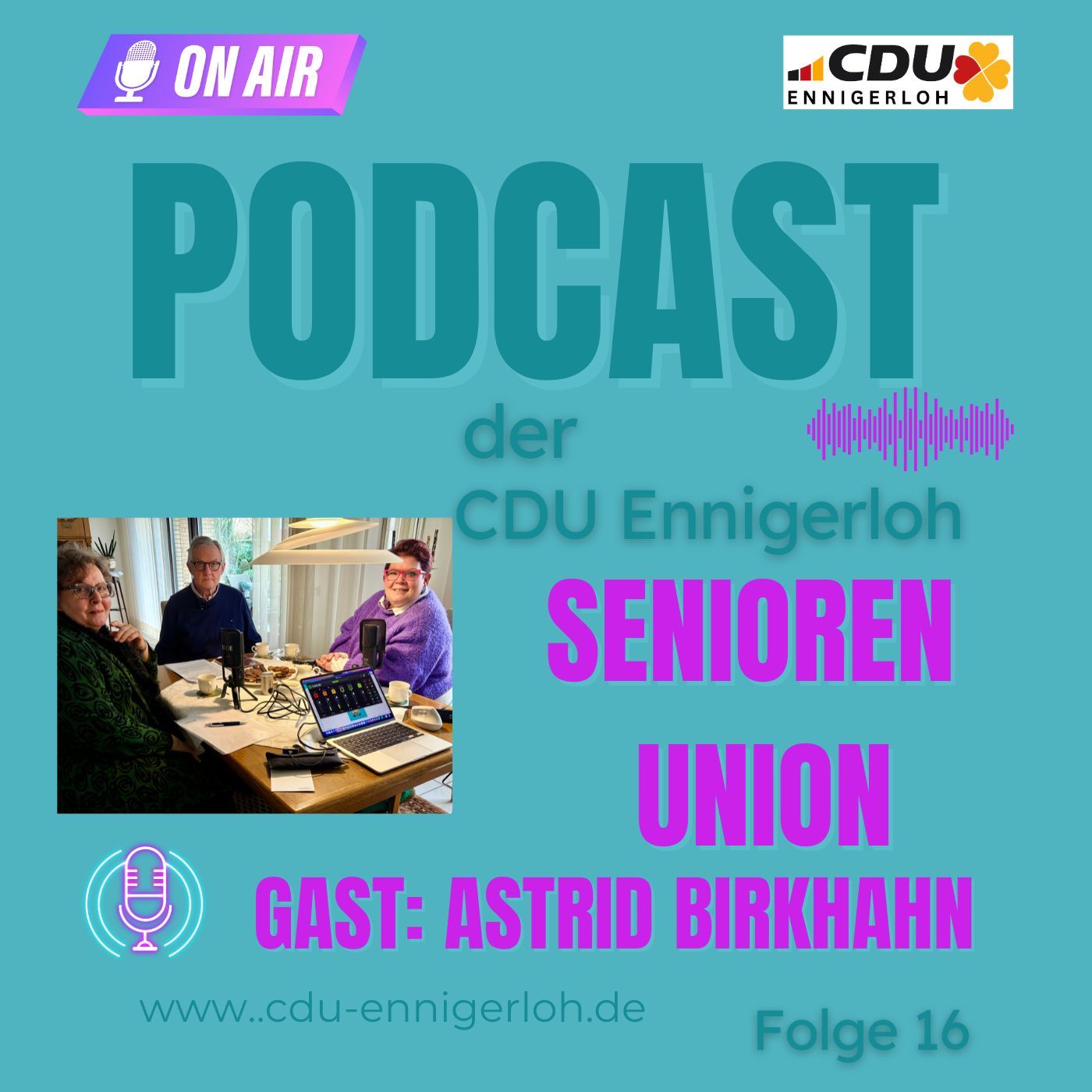 Senioren Union: Astrid Birkhahn im Gespräch mit uns