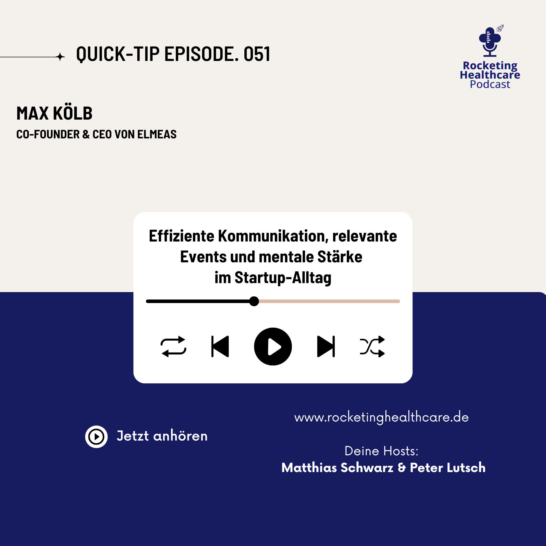 QuickTips #51: Mit Max Kölb, Co-Founder & CEO von elmeas
