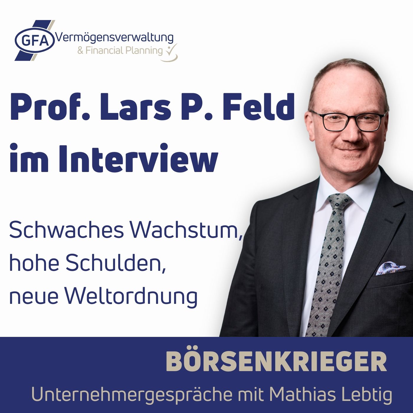 Schwaches Wachstum, hohe Schulden, neue Weltordnung – wie belastbar ist Deutschlands Wirtschaftsmodell? | Interview mit Prof. Lars P. Feld