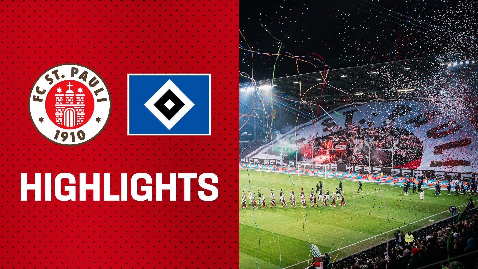 Fan-Ekstase beim Hamburg-Derby