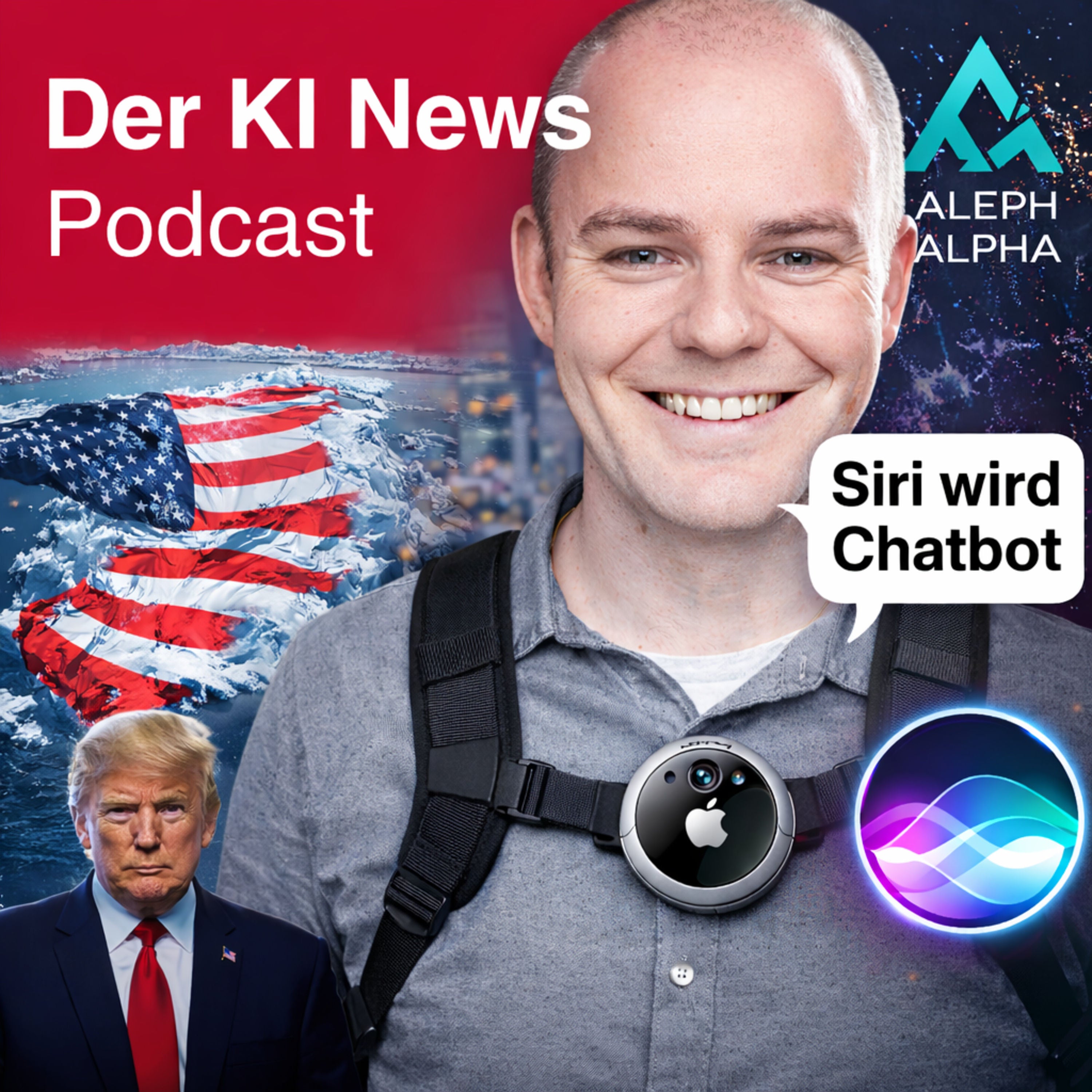 Jonas Andrulis verlässt Aleph Alpha | ChatGPT Altersverifikation | Apples KI Gerät in AirTag Größe | Siri wird ein echter KI Chatbot | Ollama kann Bilder erstellen | ntv KI Wirtschaftspodcast