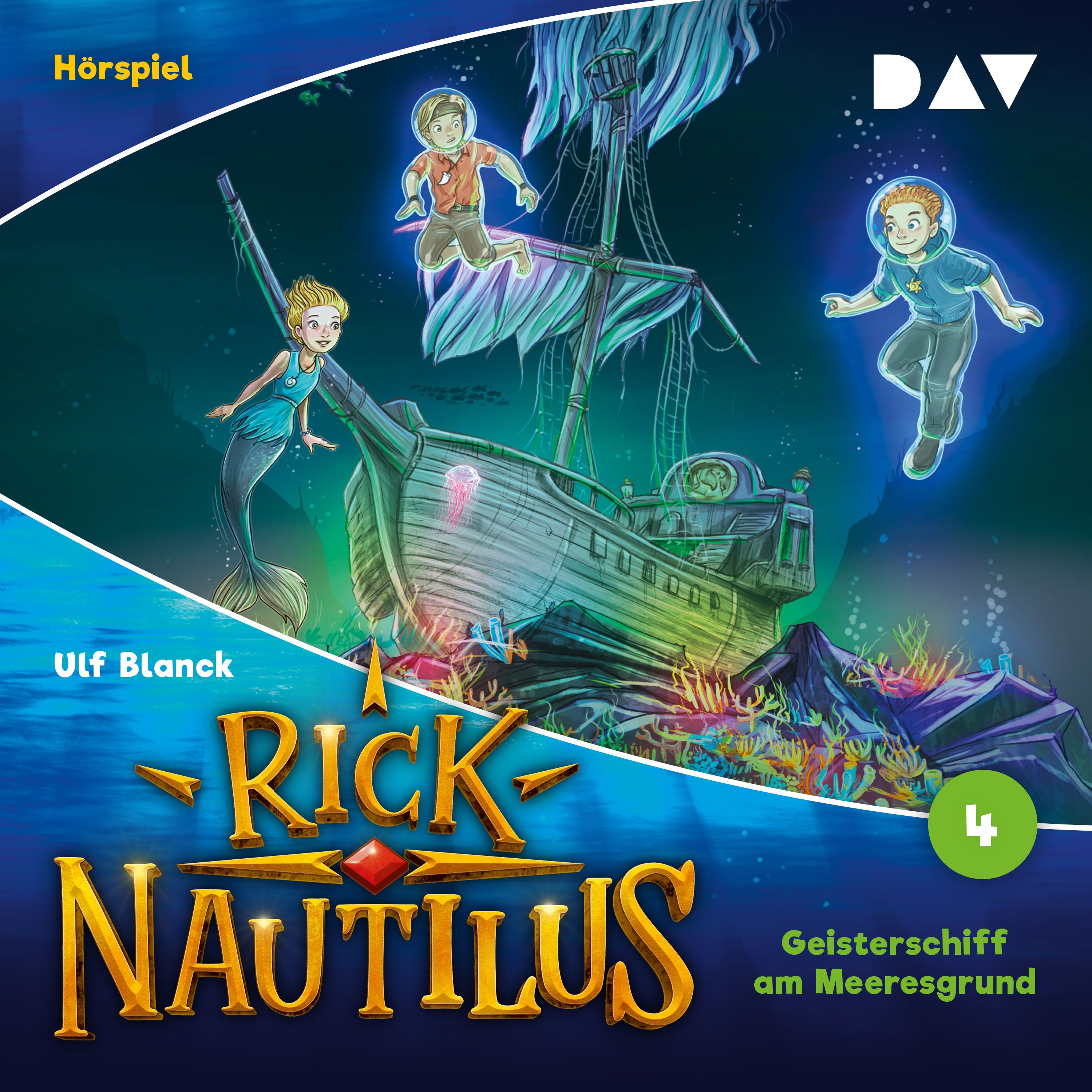 Rick Nautilus – Folge 4: Geisterschiff am Meeresgrund (Hörspiel)