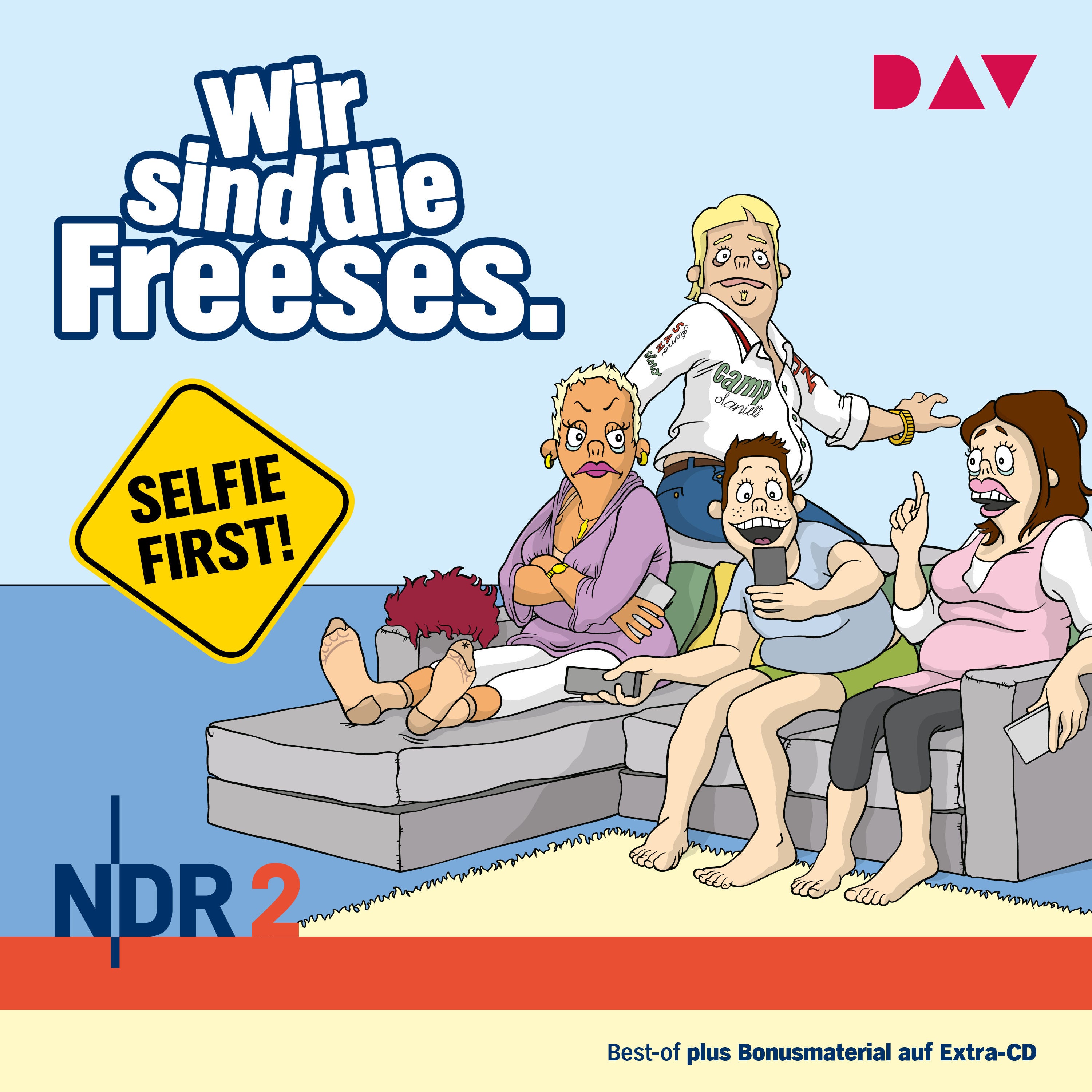 Wir sind die Freeses. Selfie First!