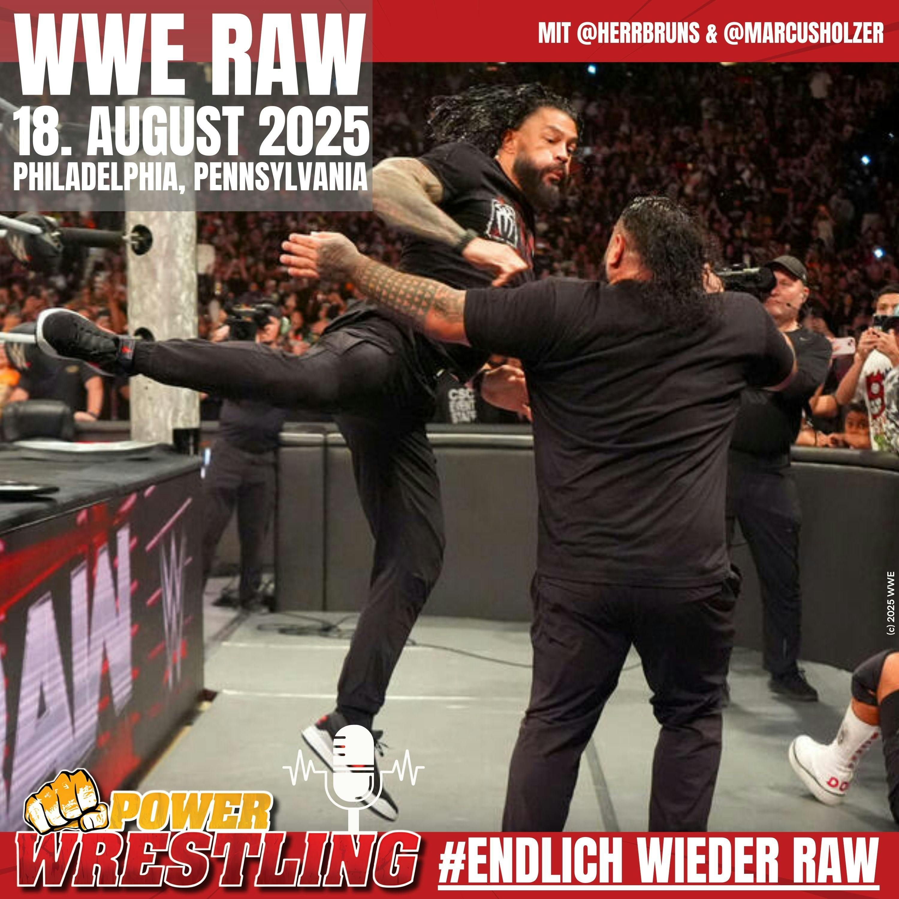 WWE Raw (18.8.25): Roman Reigns enthüllt Paris-Plan! Titel vakant! Becky Lynch gestoppt!