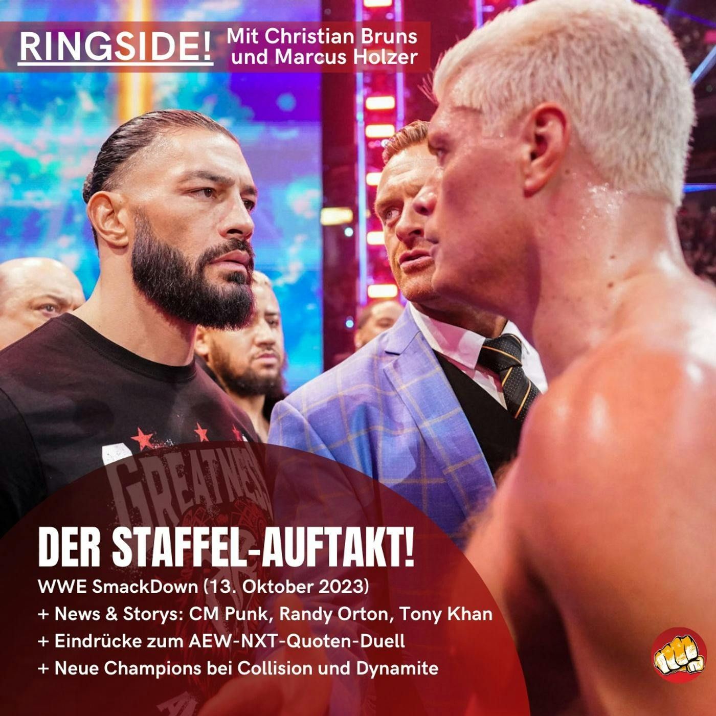 RINGSIDE! Zukunft von CM Punk/Randy Orton, SmackDown-Review, AEW vs. NXT