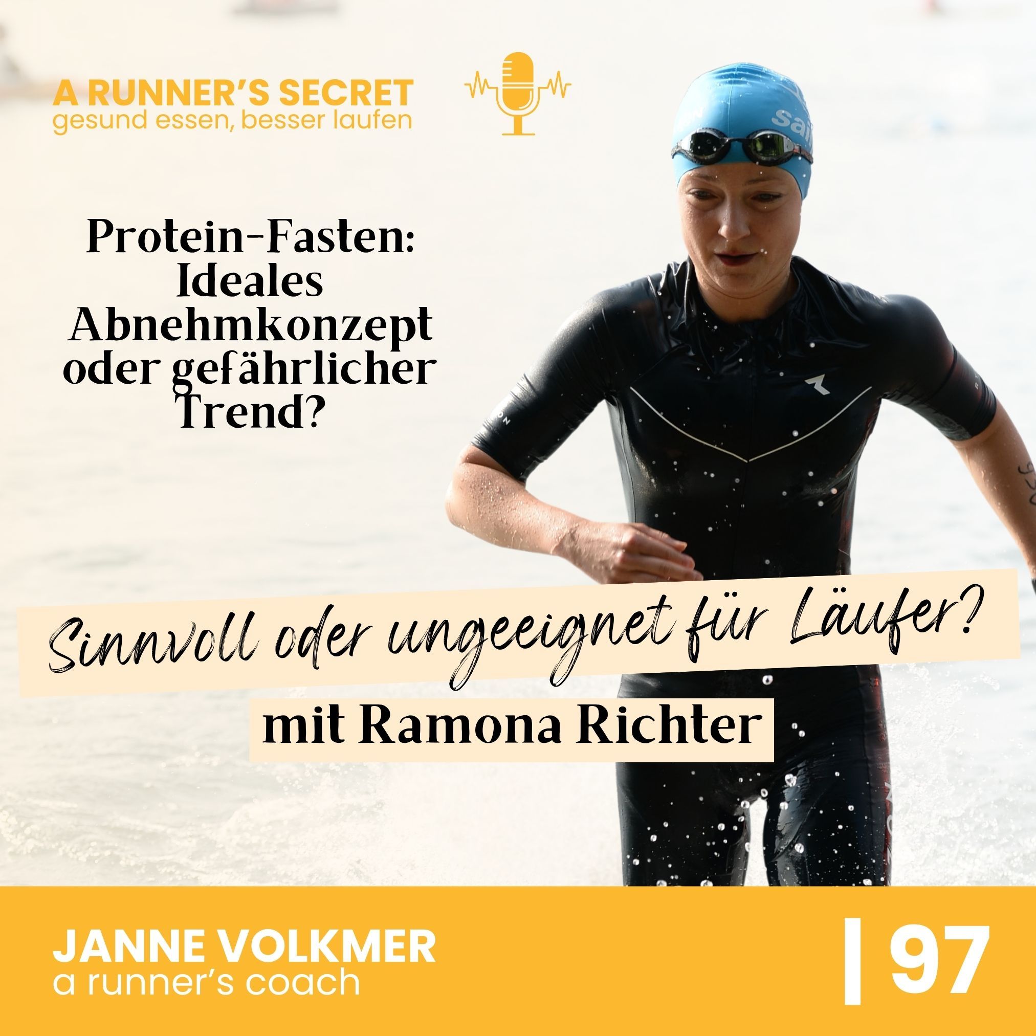 97 | Protein-Fasten: ideales Abnehmkonzept oder gefährlicher Trend? - Interview mit Ramona Richter