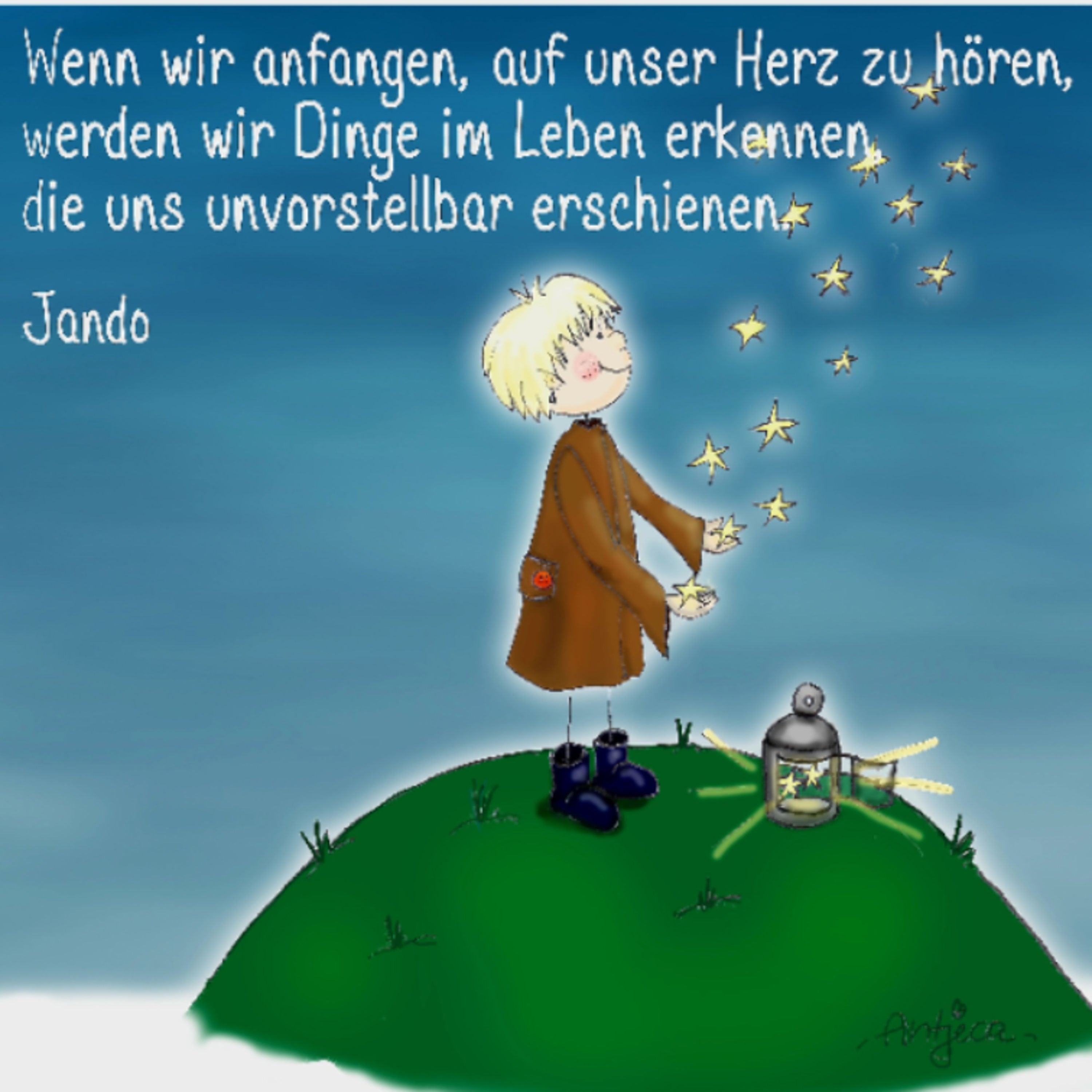 Mensch bleiben: Ein Brief vom Sternenreiter 🌟