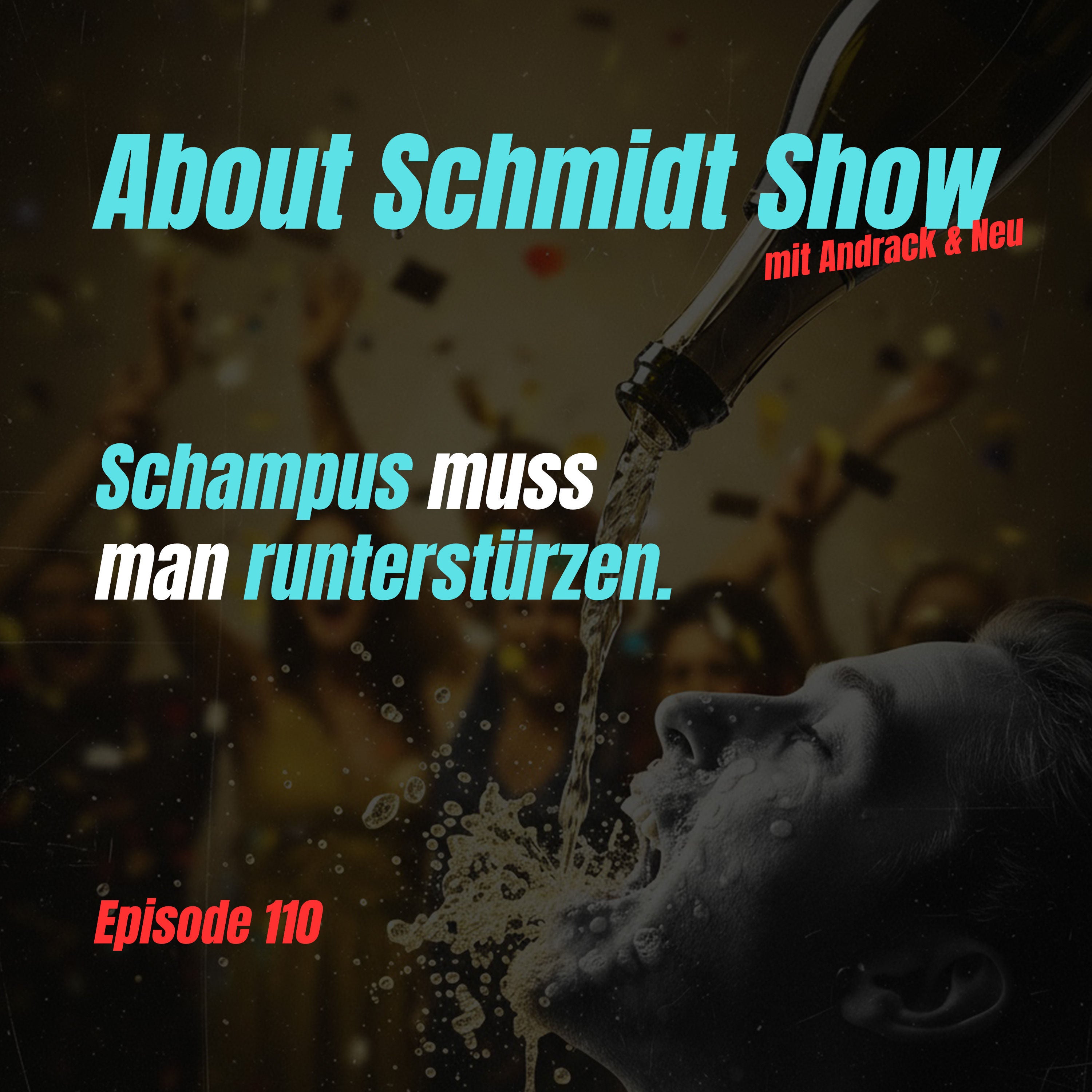 Schampus muss man runterstürzen