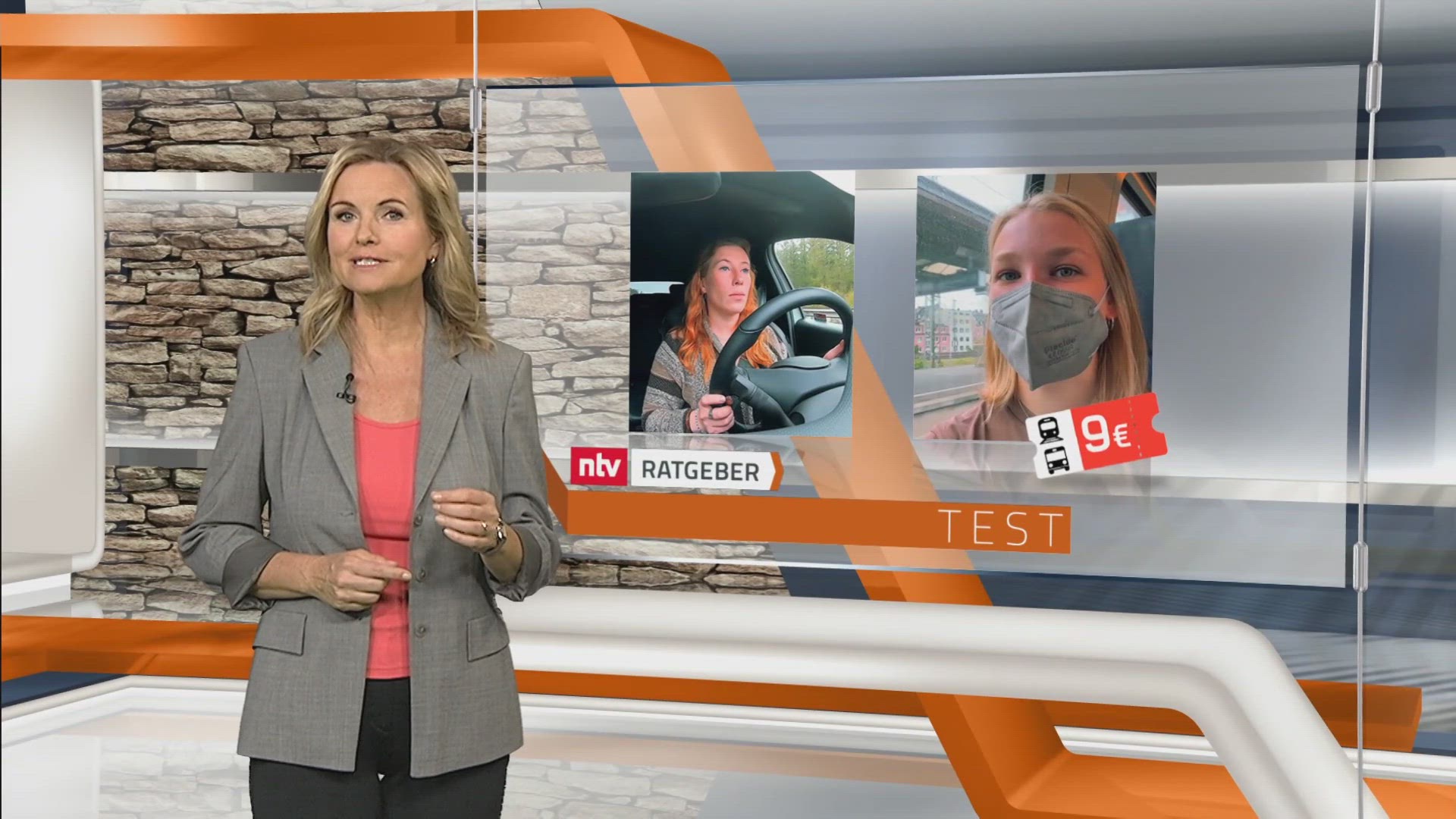 Thema u.a.:  9-Euro-Ticket - Regionalbahn gegen Auto