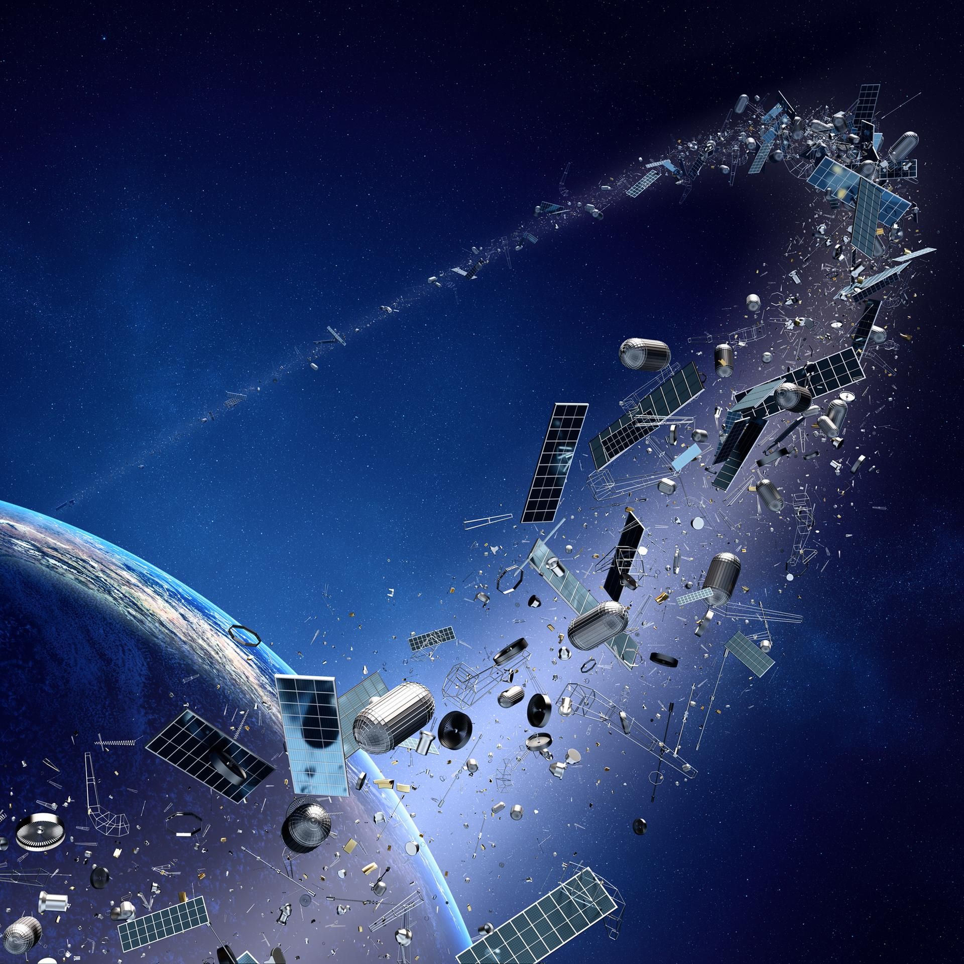 Kakadu - eure Fragen: - Was passiert mit dem Weltraumschrott?