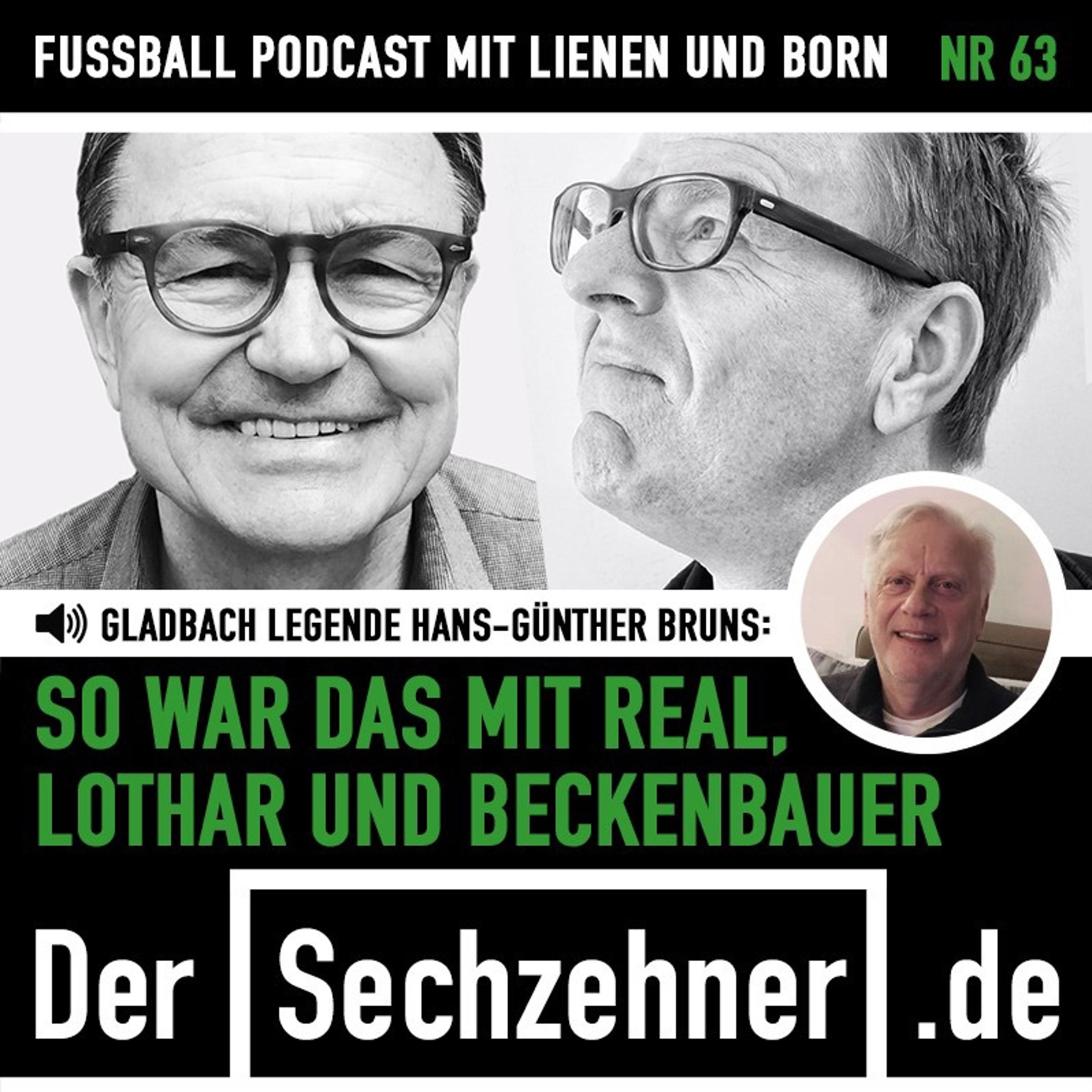 "So war das mit Real, Lothar und Beckenbauer" Gladbach-Legende Bruns im Sechzehner No.63