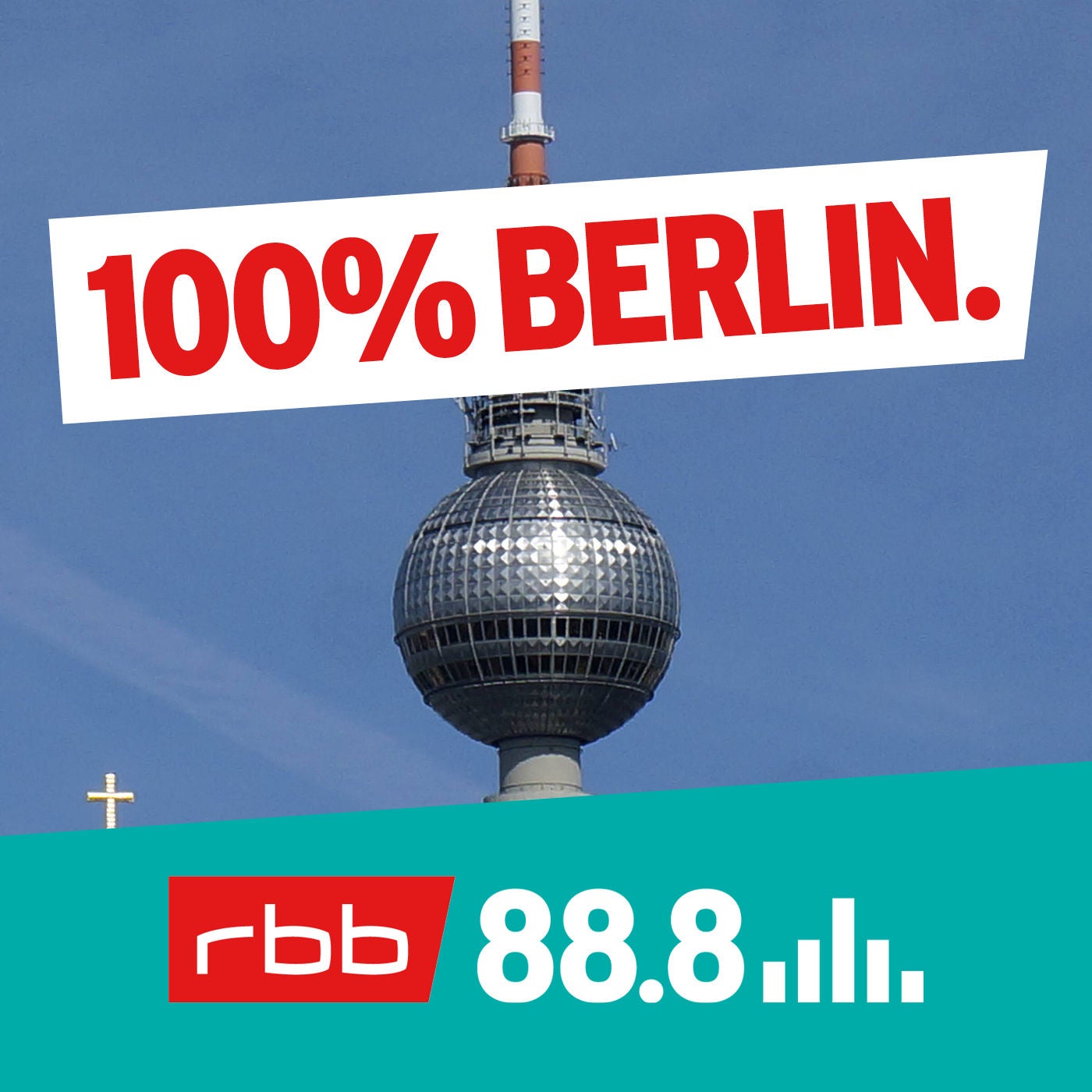 Das mysteriöse Kreuz auf dem Fernsehturm