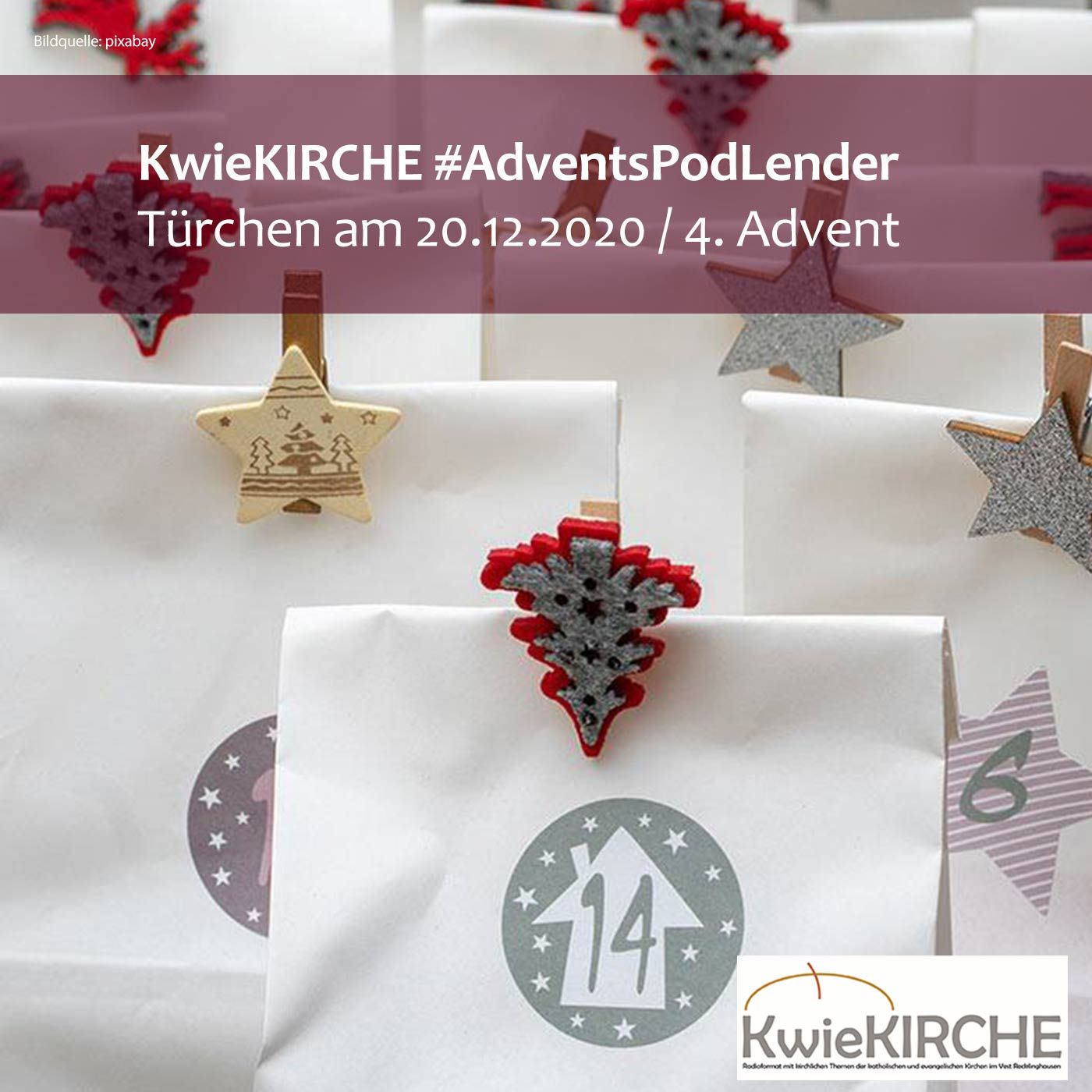 #130 KwieKIRCHE. Adventspodlender am 4. Advent