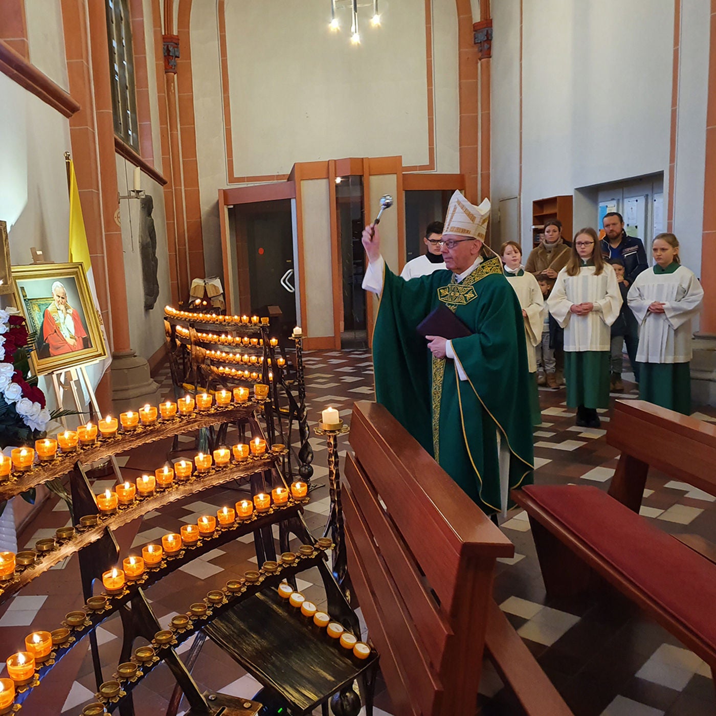 #29 Polnische Gemeinde in Recklinghausen verehrt heiligen Papst Johannes Paul II.