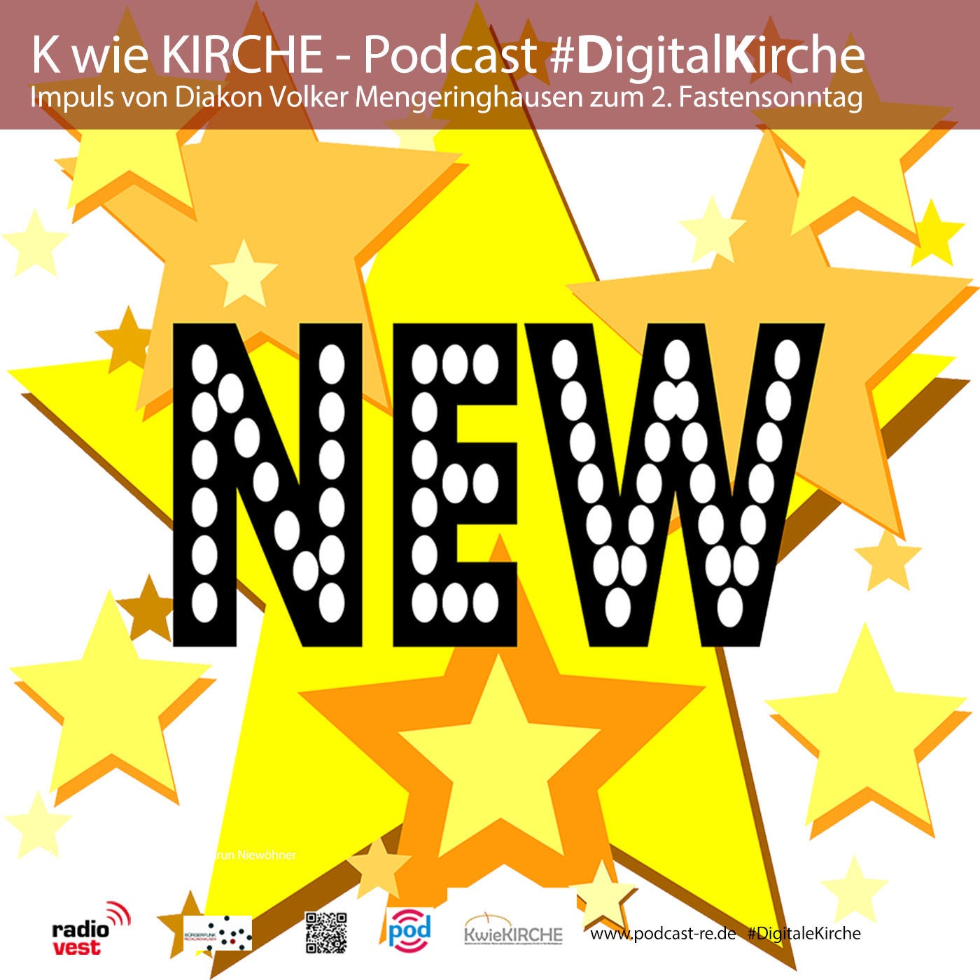 #276 K wie KIRCHE #DigitaleKirche - Impuls von Diakon Volker Mengeringhausen (2. Fastensonntag)