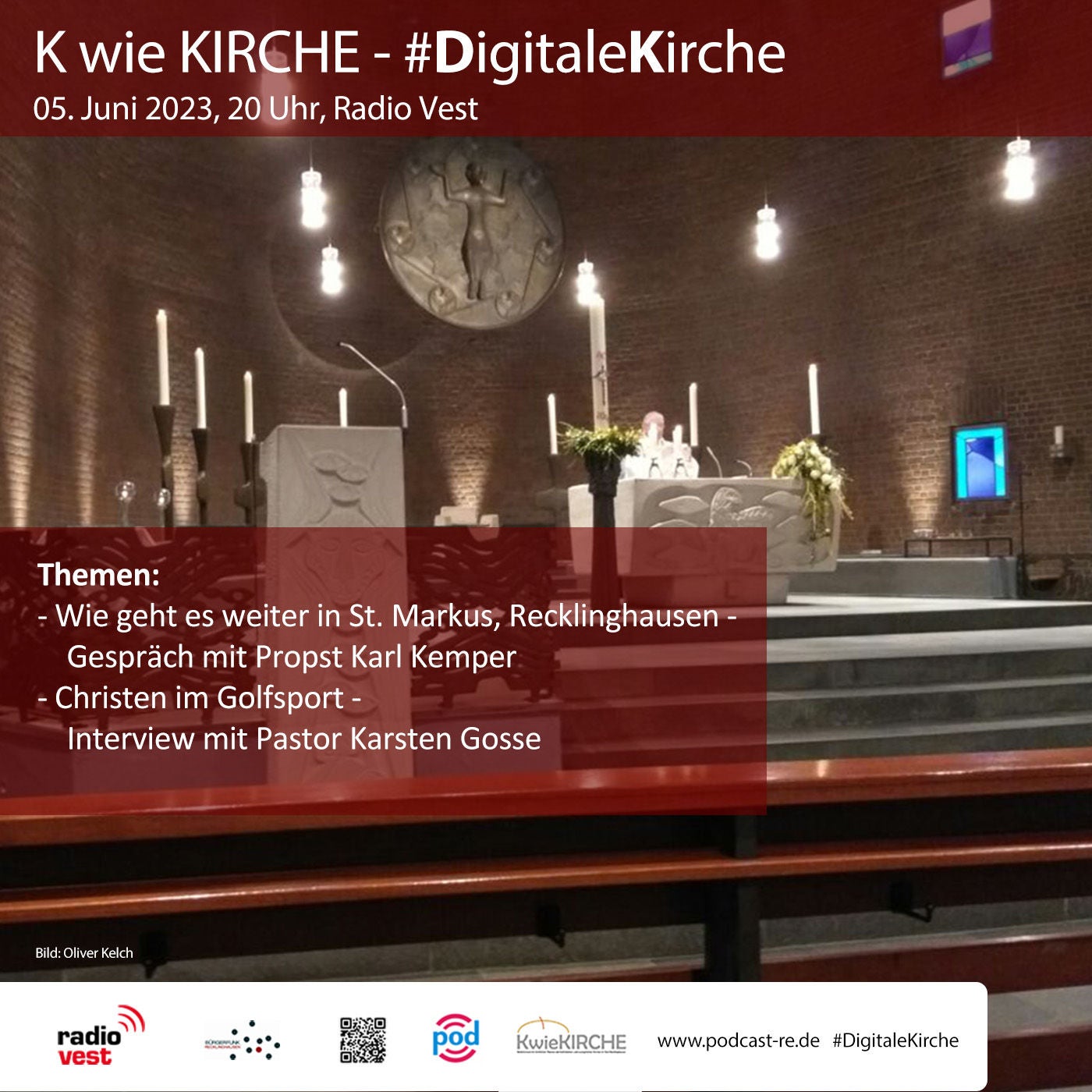 #306 K wie KIRCHE #DigitaleKirche - Sendung vom 05. Juni 2023