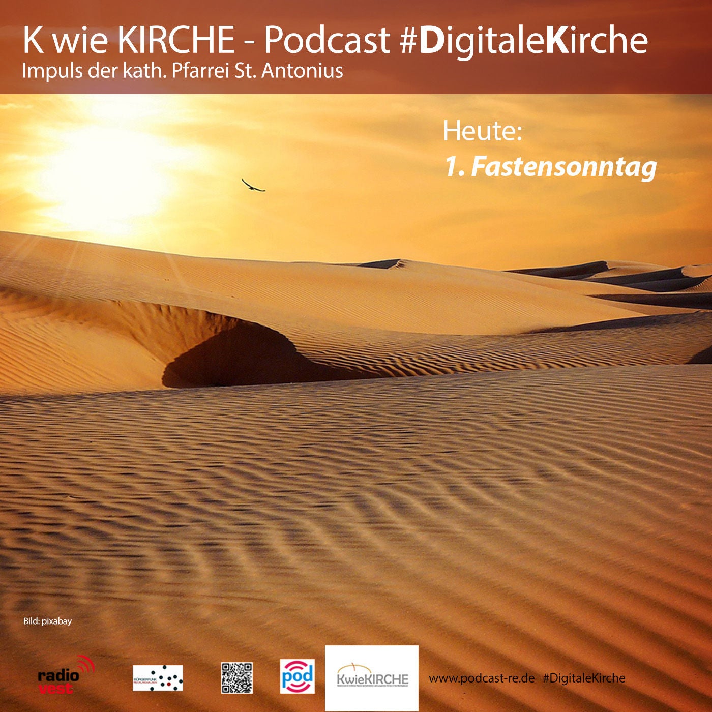 #275 K wie KIRCHE #DigitaleKirche - Impuls von Diakon Volker Mengeringhausen (1. Fastensonntag)