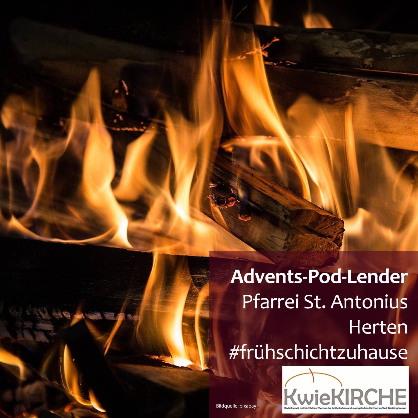 #124 KwieKIRCHE #AdventsPodLender vom 18.12.2020 - #frühschichtzuhause Pfarrei St. Antonius Herten