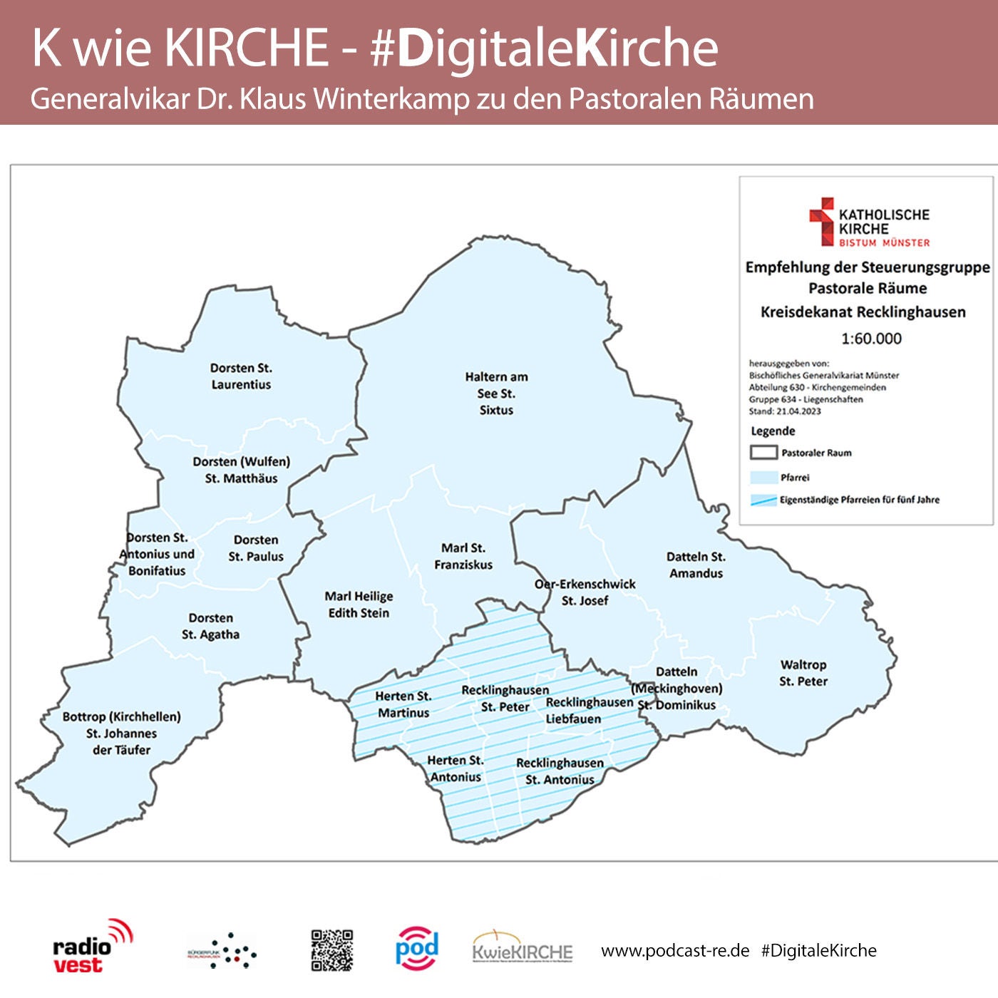 #294 K wie KIRCHE #DigitaleKirche - Pastorale Räume
