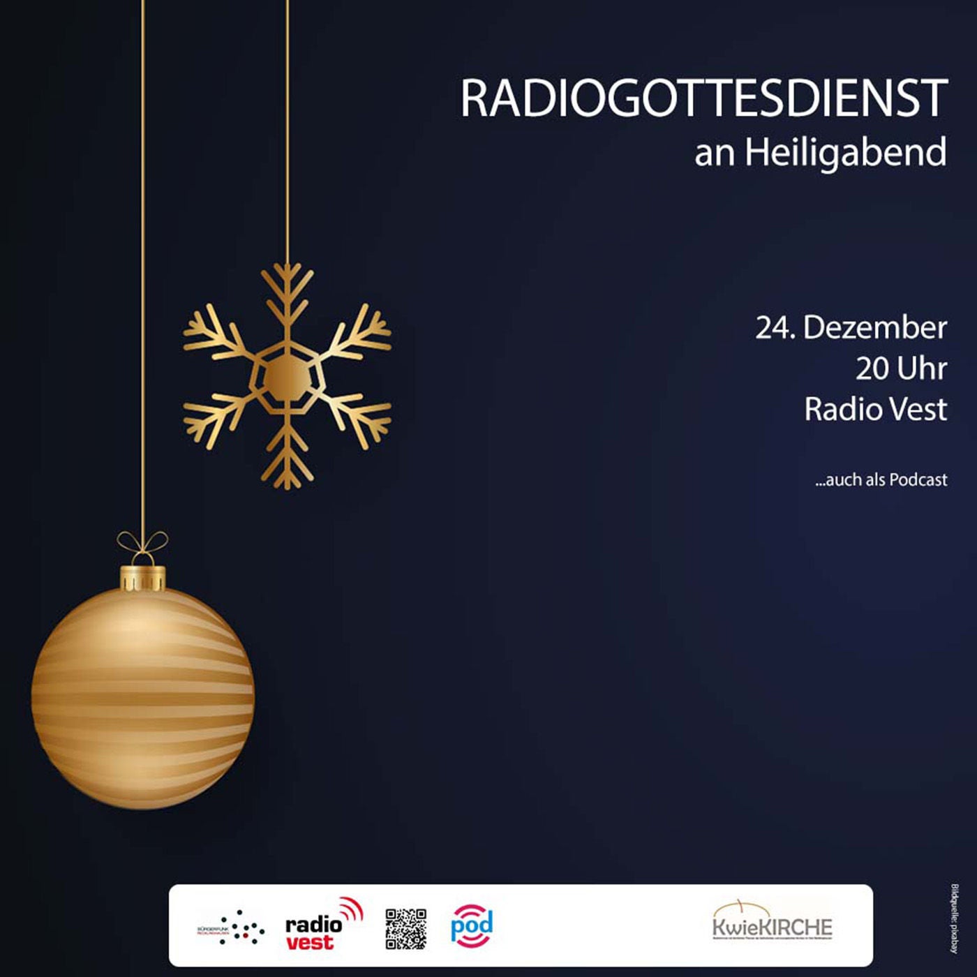 Radiogottesdienst an Heiligabend (24.12.2023)