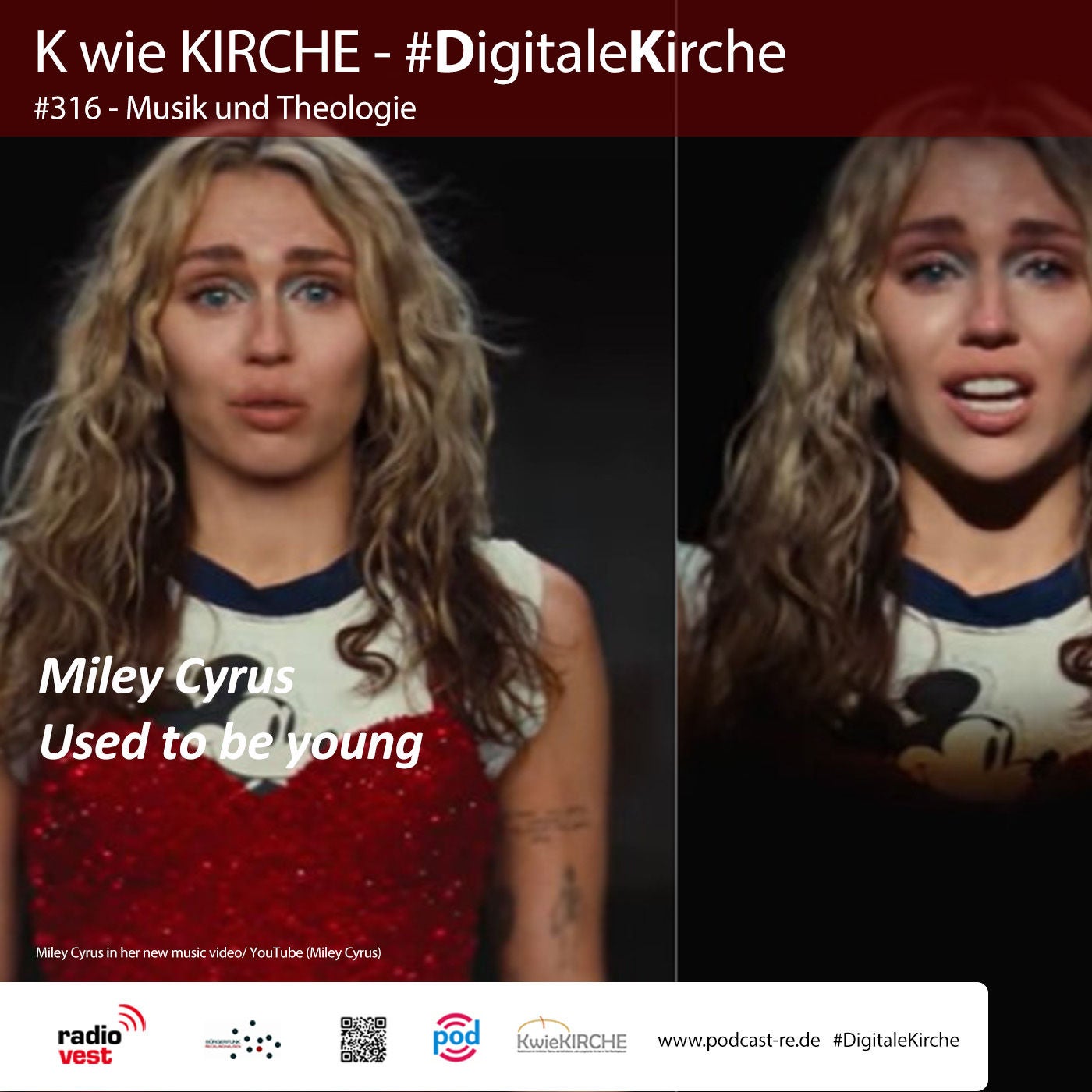 #316 Musik und Theologie: Miley Cyrus - Used to be young (12.09.2023)