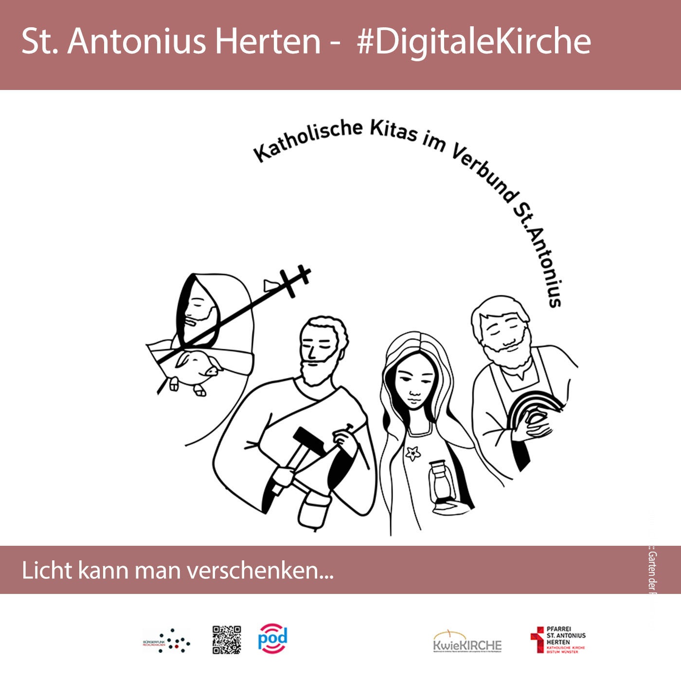 #227 KwieKIRCHE #DigitaleKirche Kita St. Antonius Herten (27.11.2022)