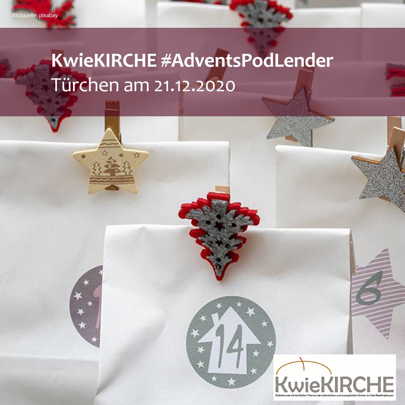 #132 KwieKIRCHE. Adventspodlender am 21.12.2020