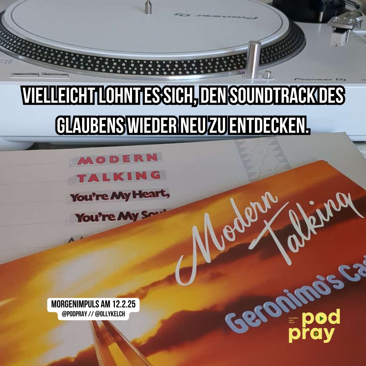 Morgengebet und Impuls am 12.2.2025 mit Oliver Kelch (Diakonatsbewerber im Bistum Münster)