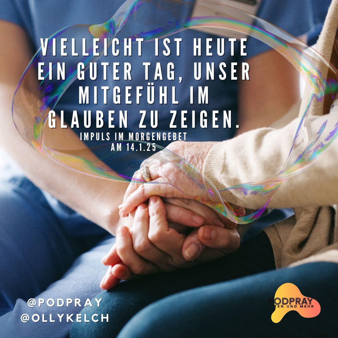 Morgengebet und Impuls am 14.1.2025 mit Oliver Kelch (Diakonatsbewerber im Bistum Münster)